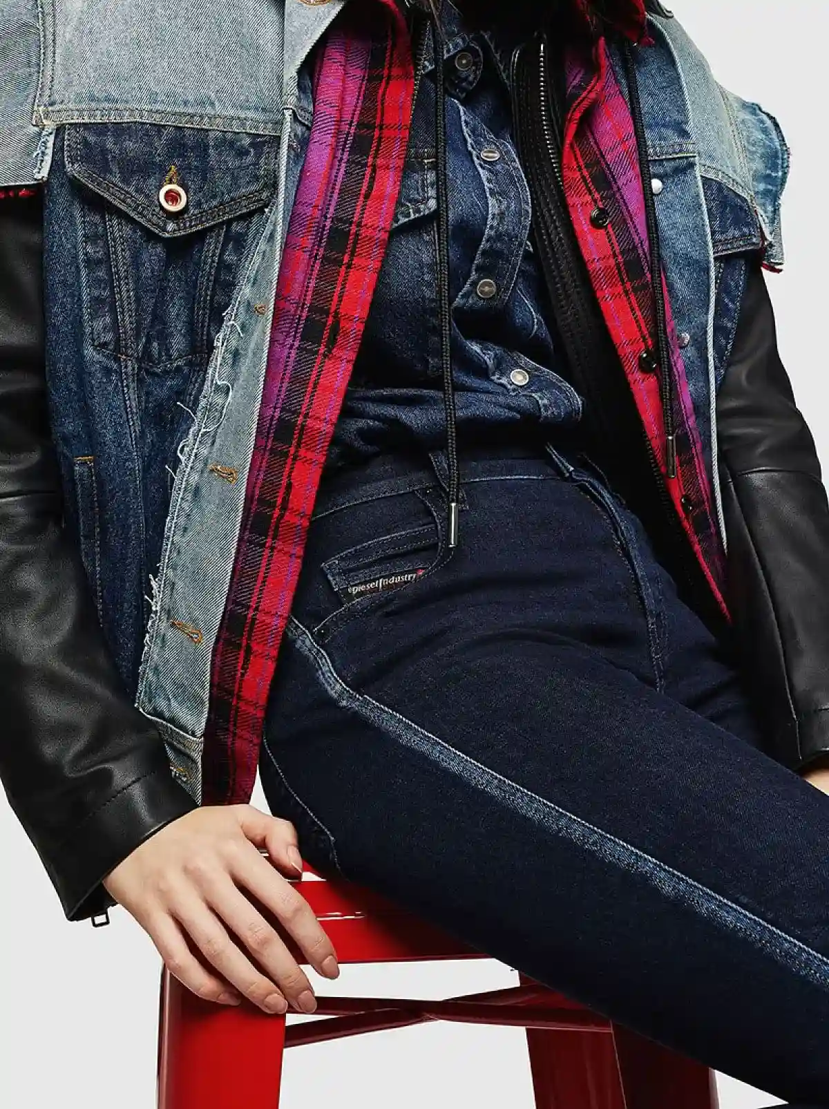 Blue Slim Jeans-Babhila