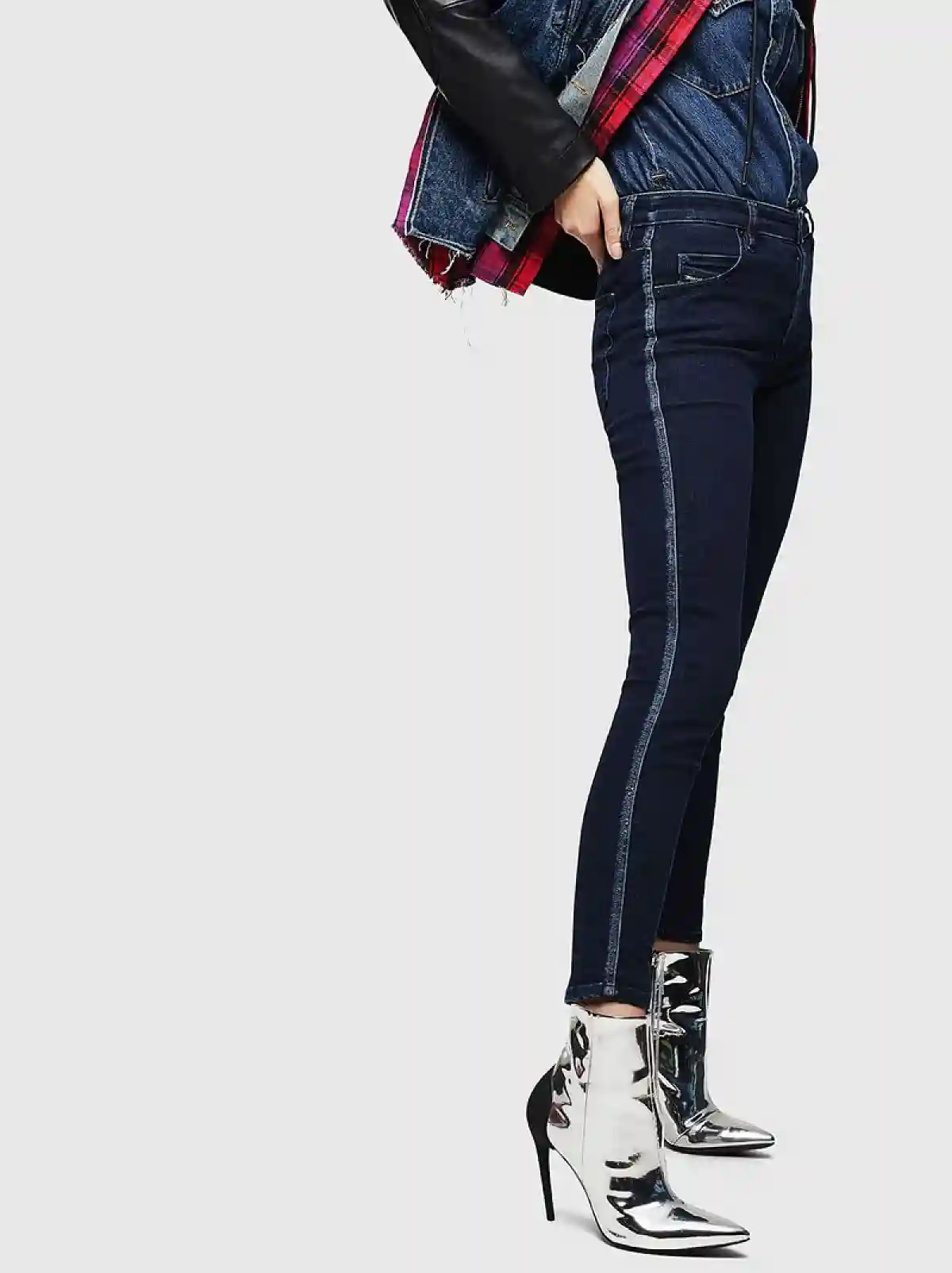 Blue Slim Jeans-Babhila