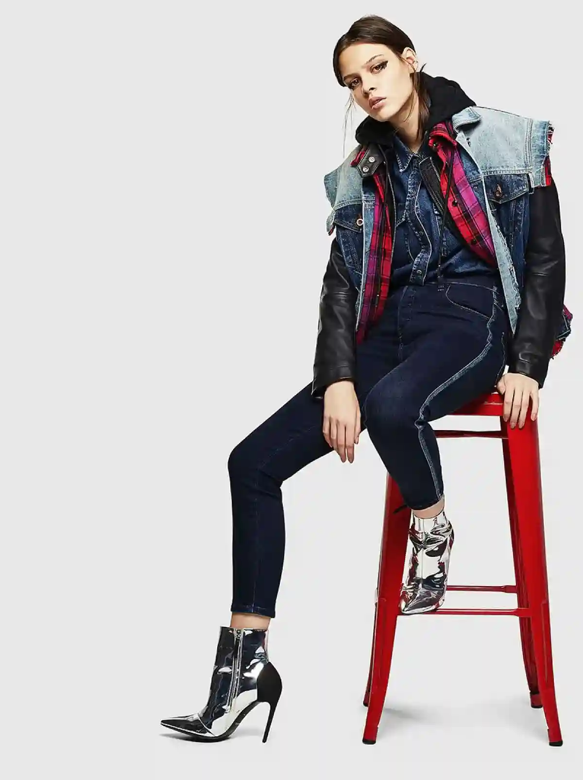 Blue Slim Jeans-Babhila