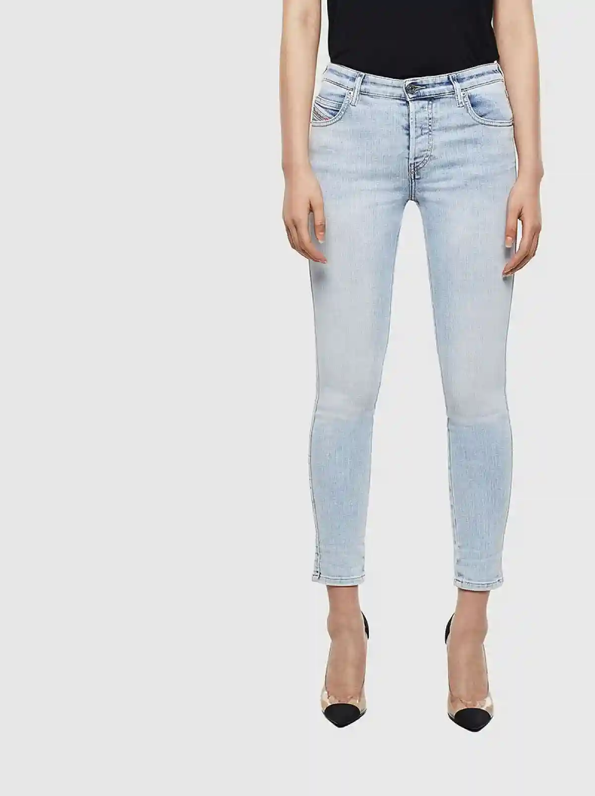 Blue Slim Fit Jeans- Babhila