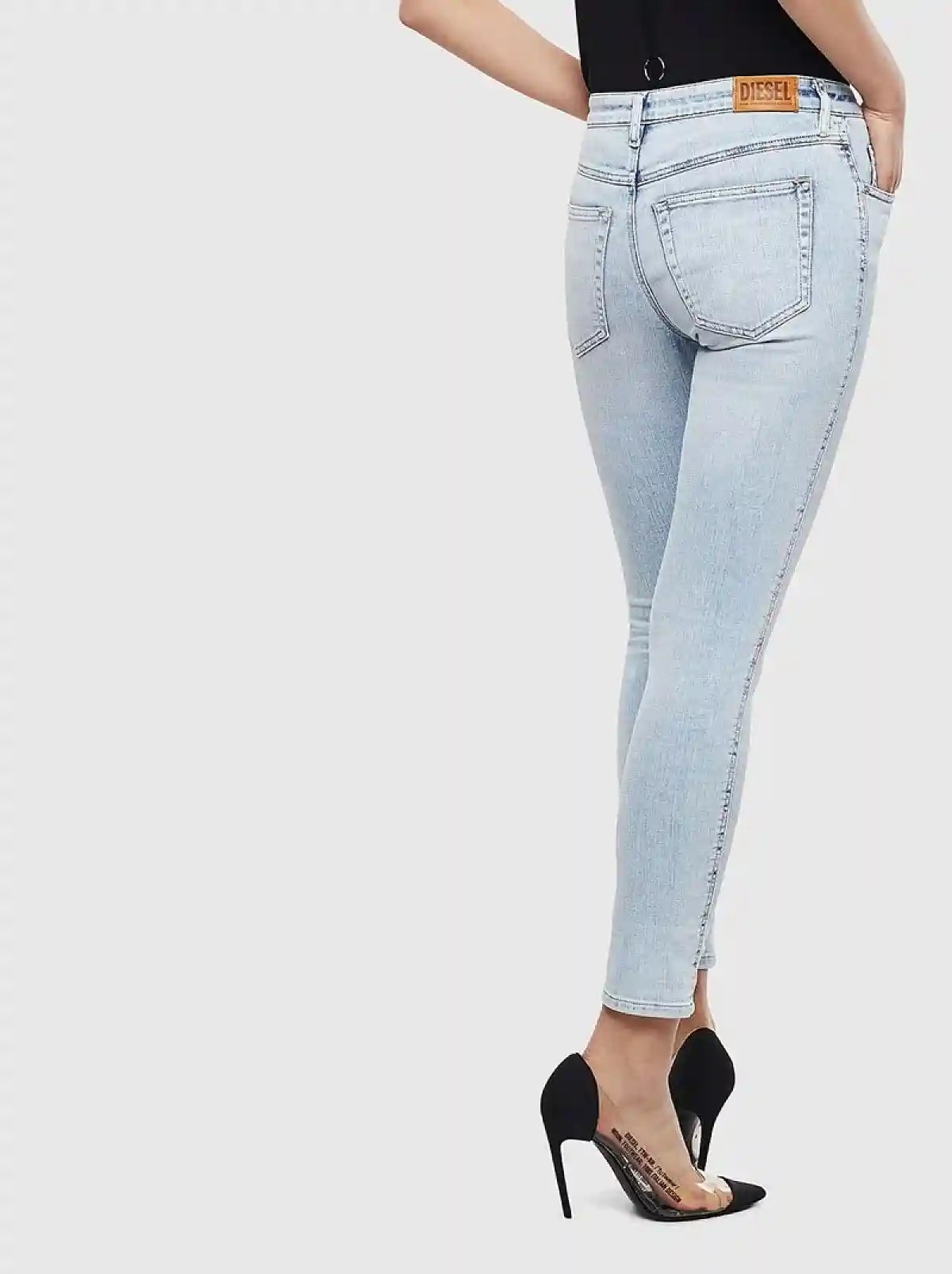 Blue Slim Fit Jeans- Babhila