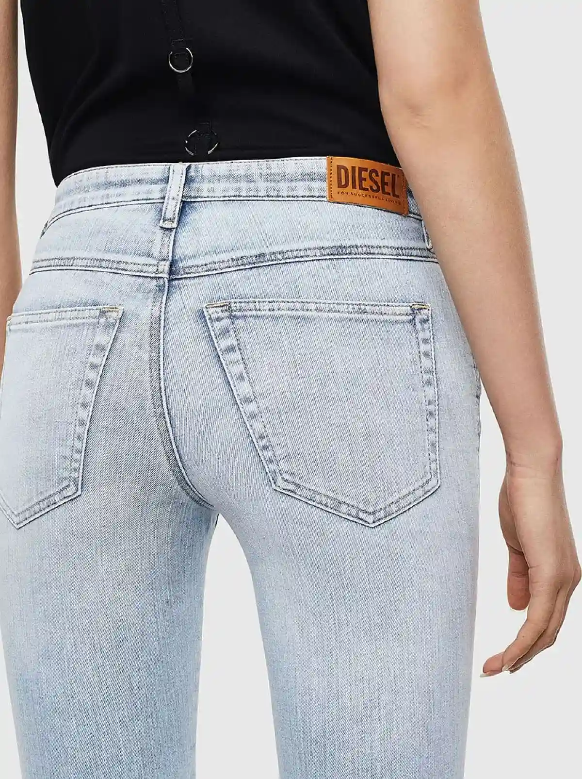 Blue Slim Fit Jeans- Babhila
