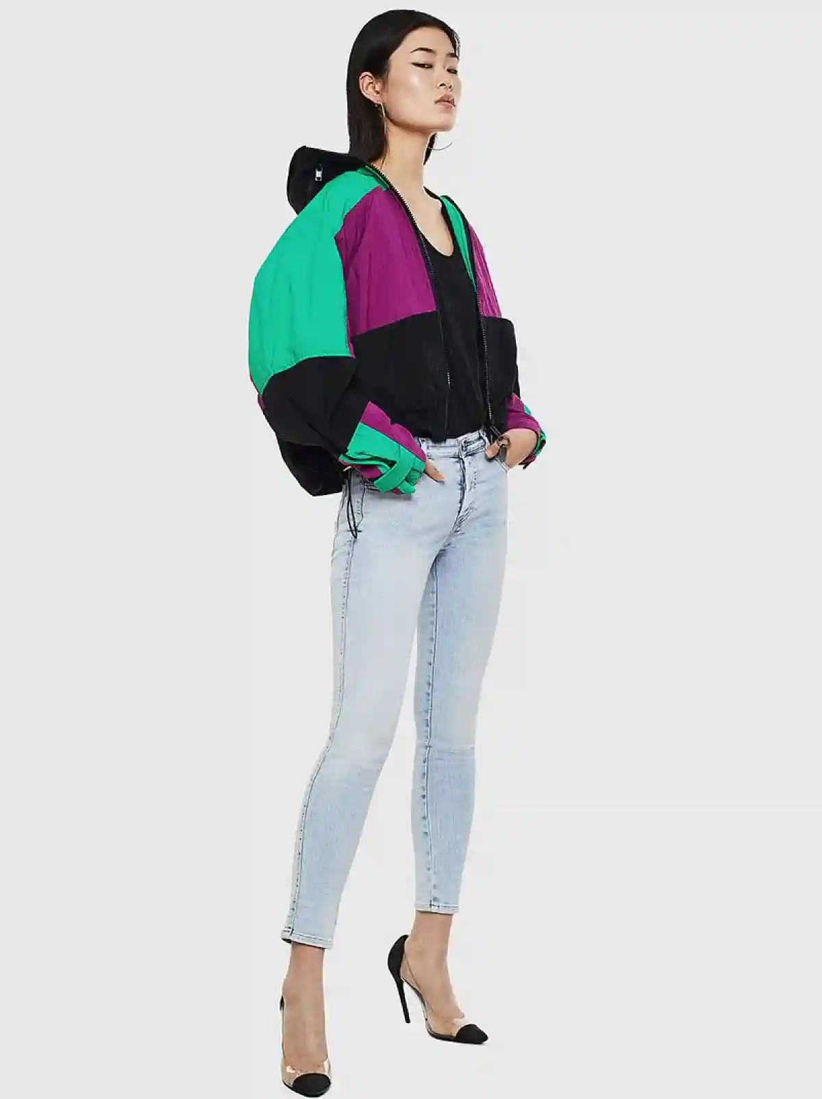 Blue Slim Fit Jeans- Babhila