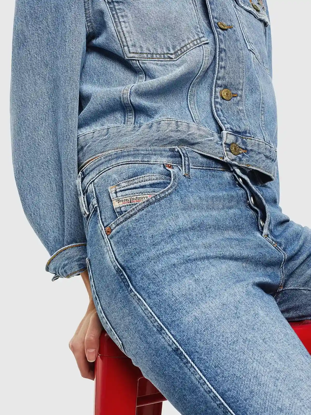 Blue Slim fit Jeans- Babhila