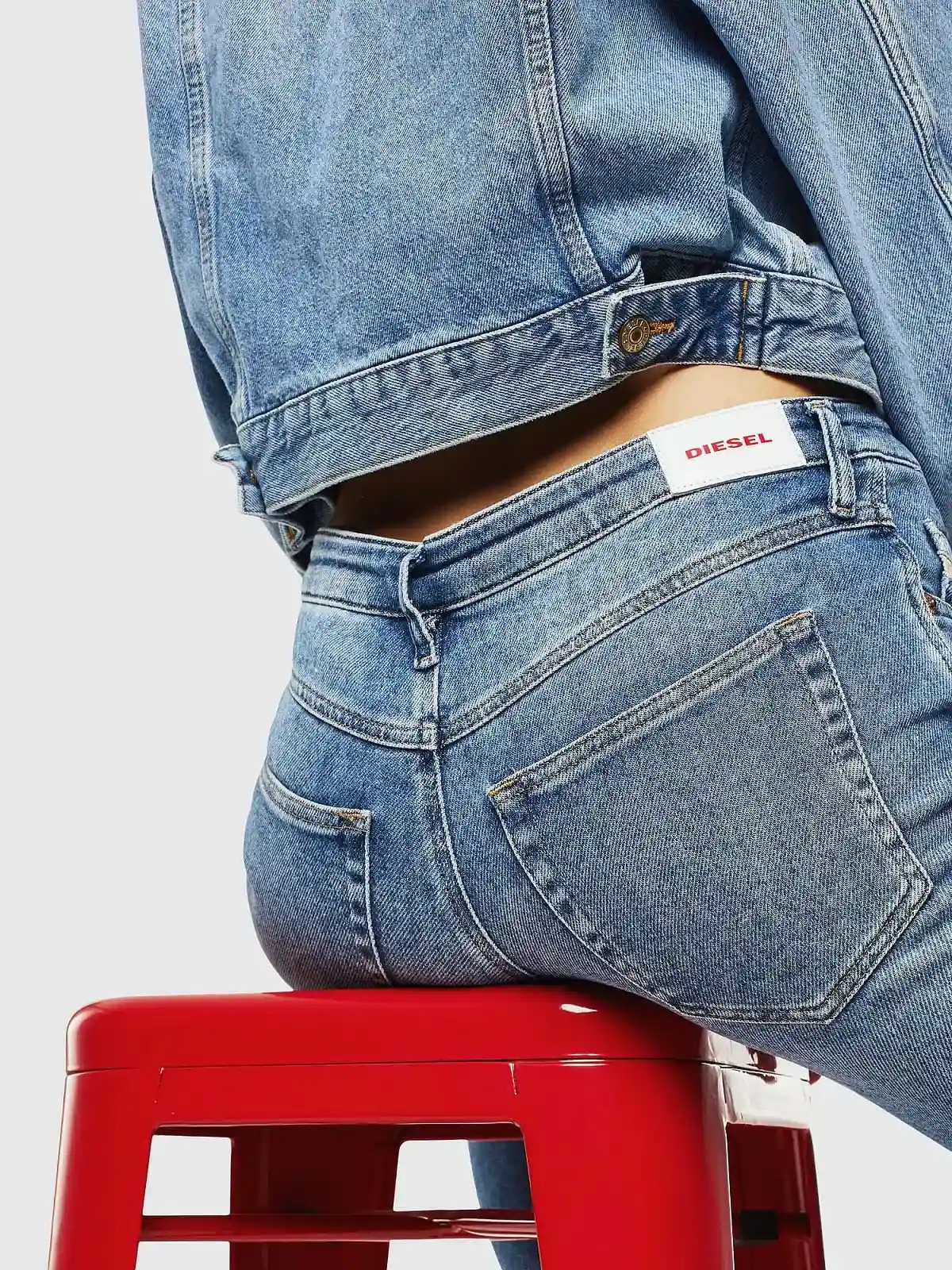 Blue Slim fit Jeans- Babhila