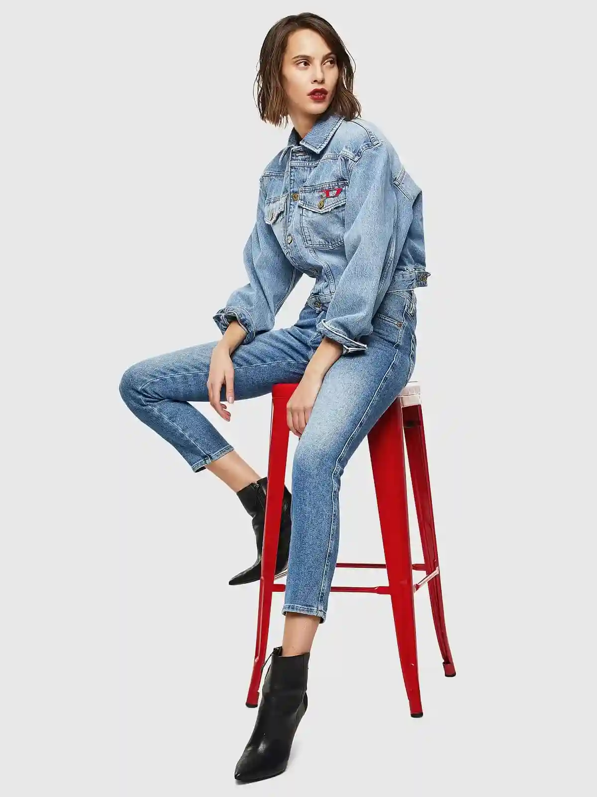Blue Slim fit Jeans- Babhila