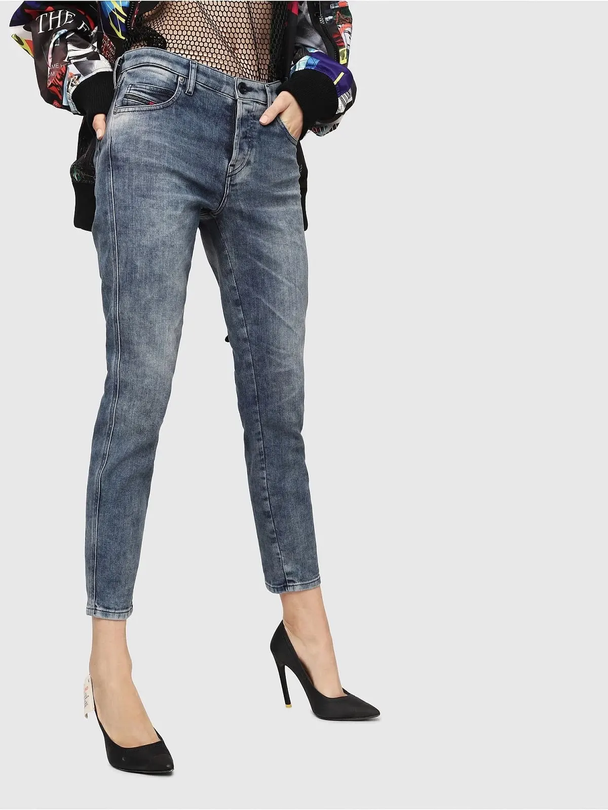 Blue Slim fit Jeans- Babhila