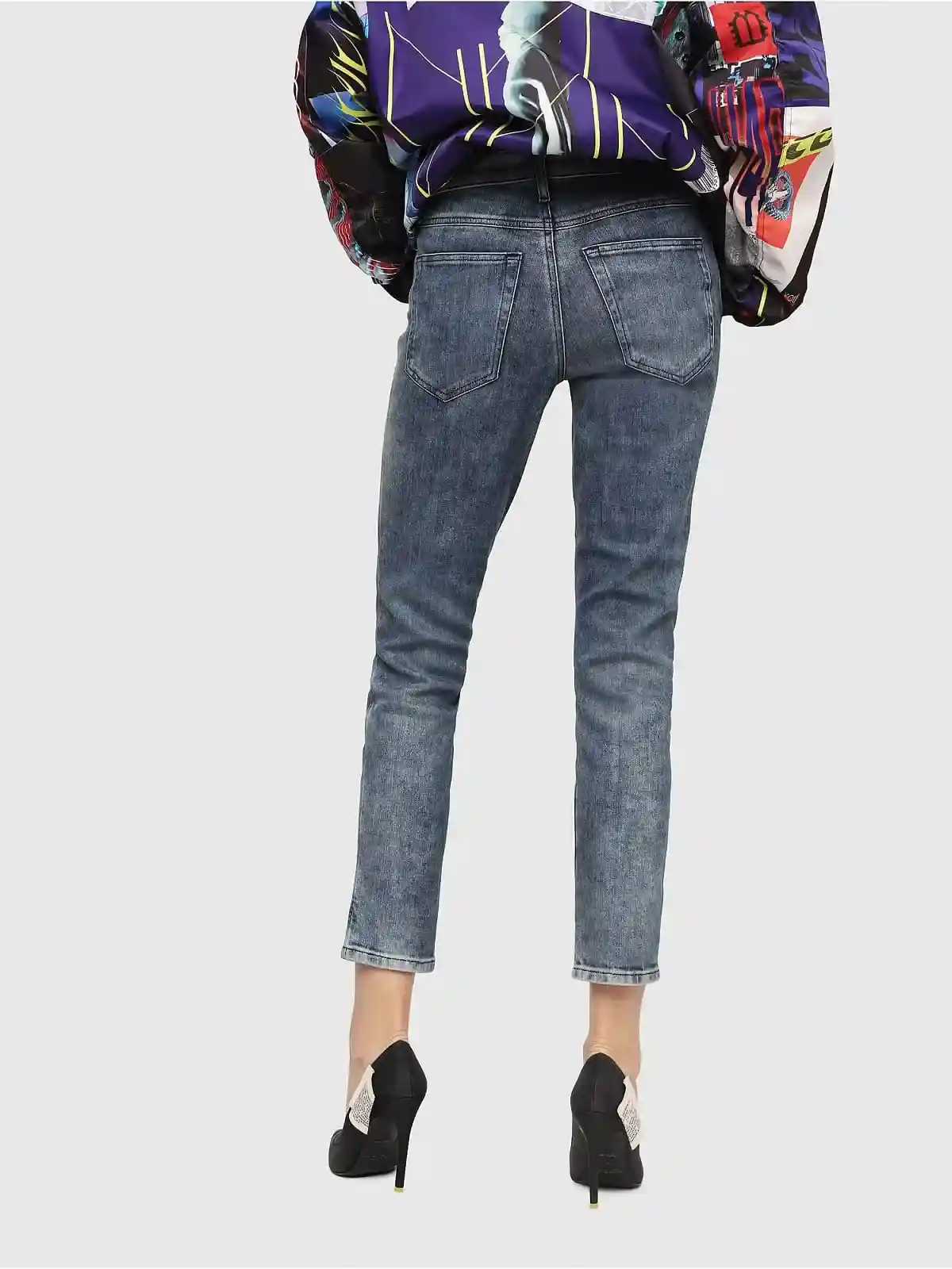 Blue Slim fit Jeans- Babhila