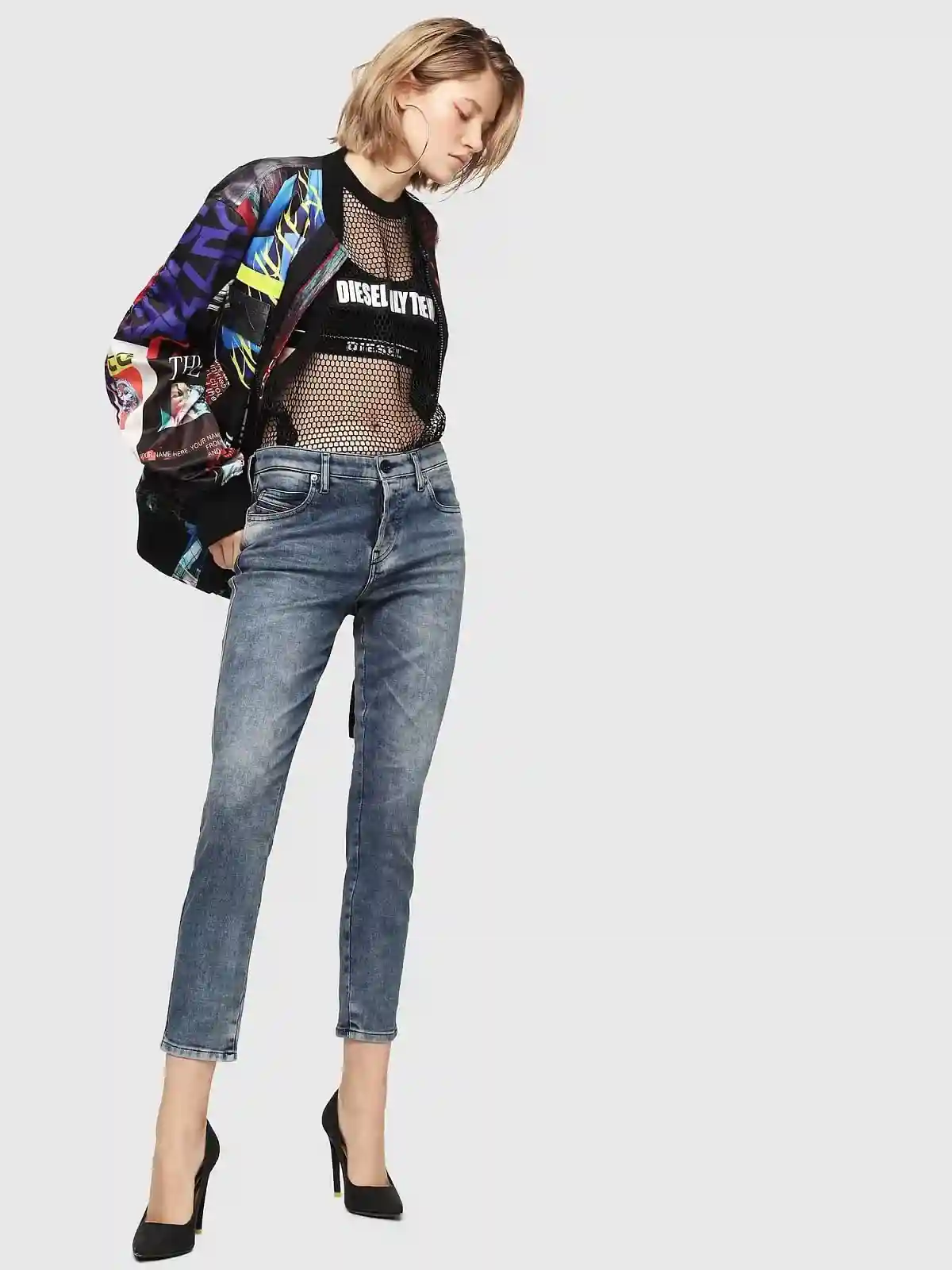 Blue Slim fit Jeans- Babhila