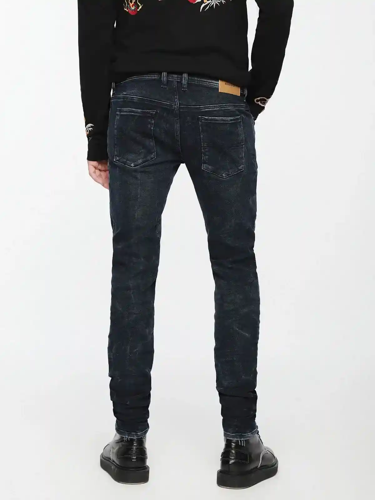 Black Skinny Fit-Sleenker-Jeans