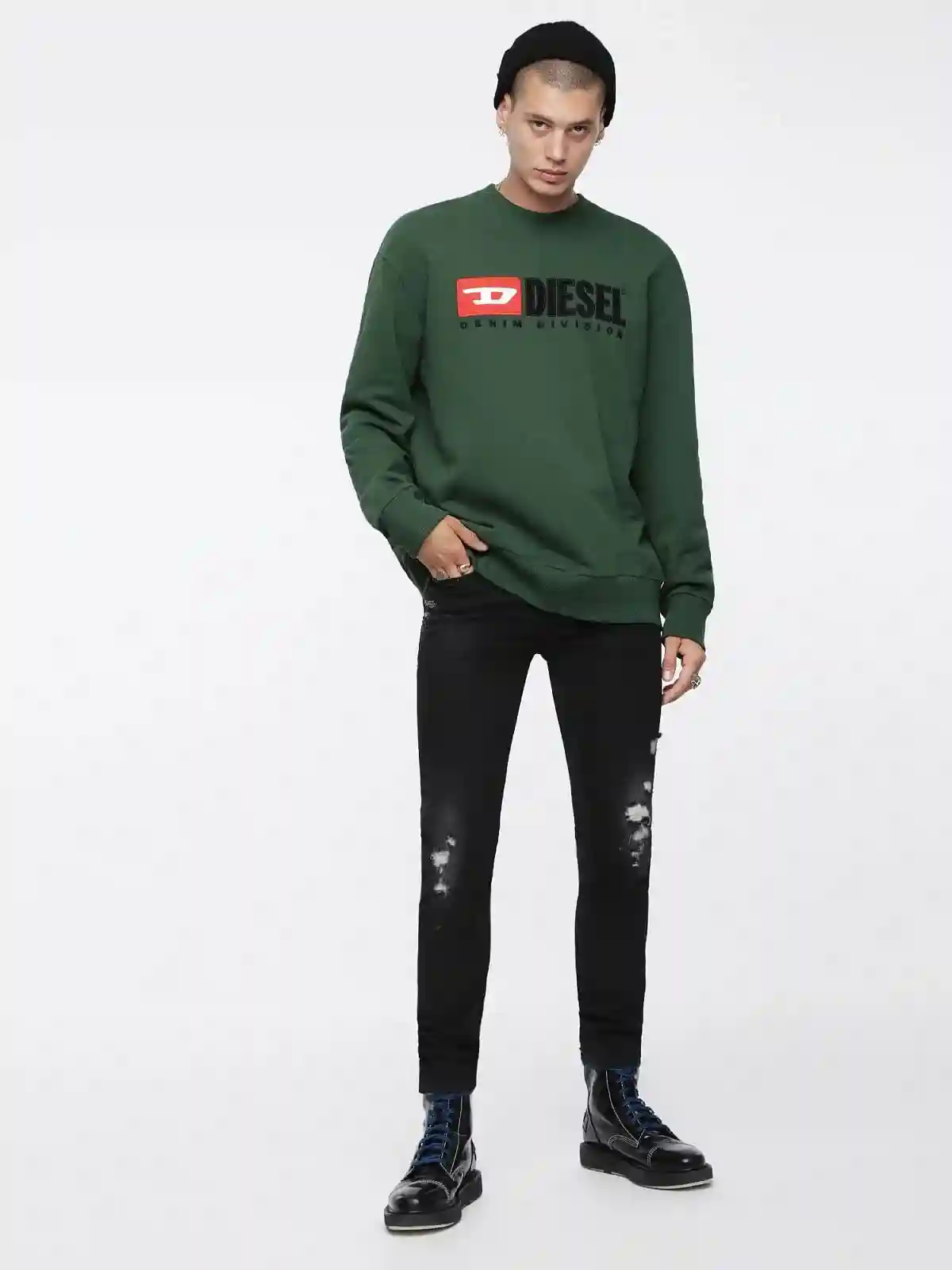 Black Skinny Fit-Sleenker-Jeans