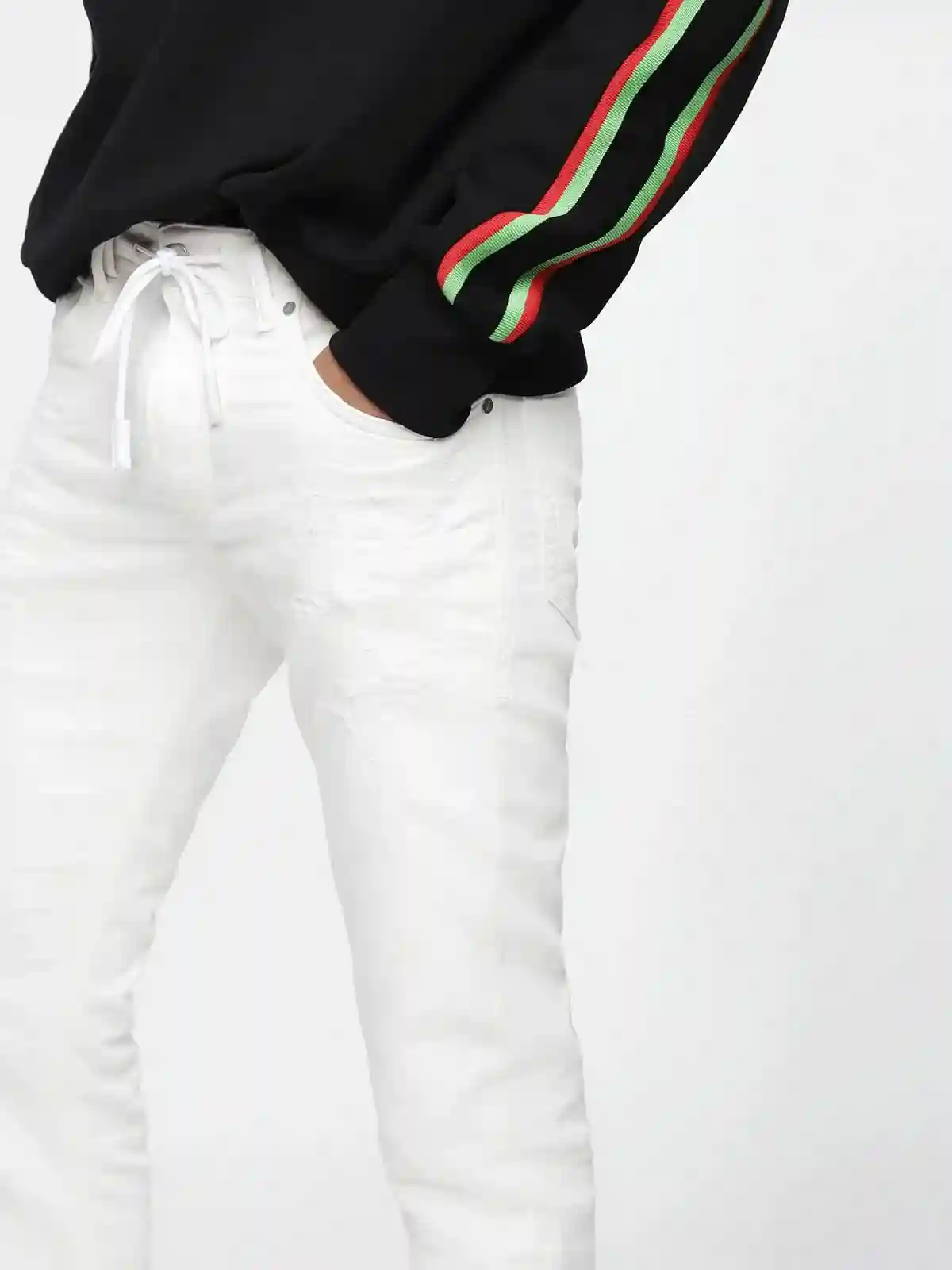 White Slim Fit -Thommer JoggJeans