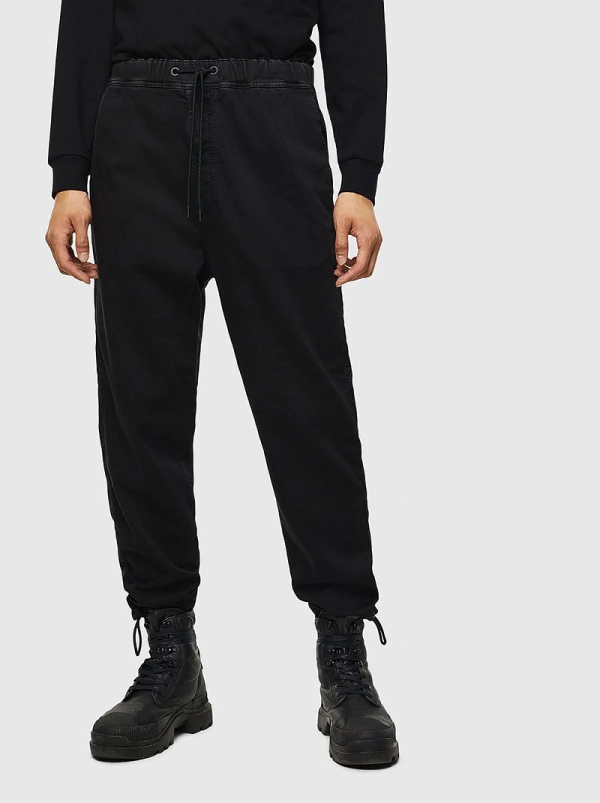 Black Straight-D-Toller JoggJeans