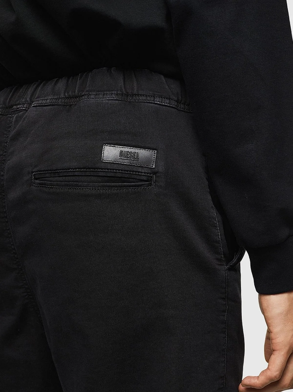 Black Straight-D-Toller JoggJeans