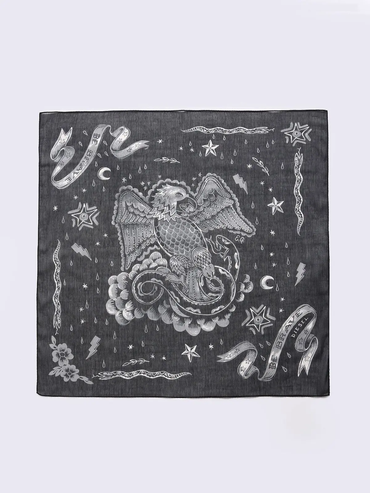 Black Savas Sciarpa Scarves