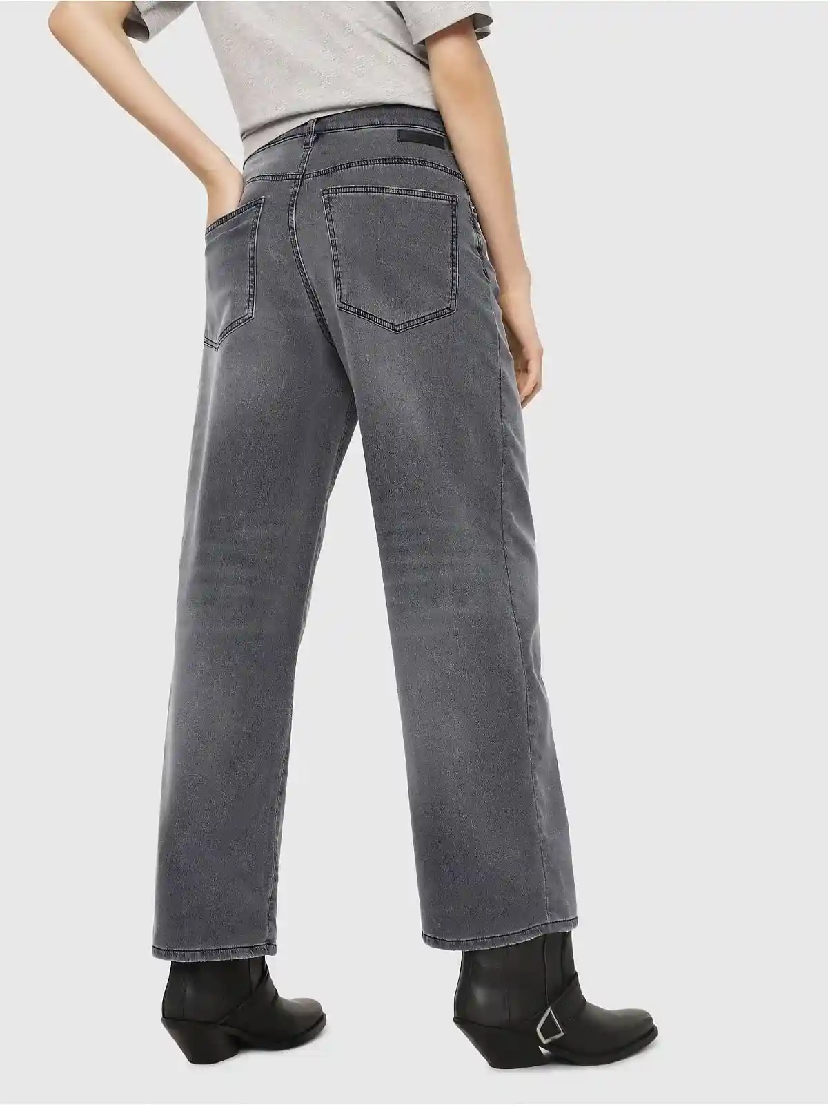 Black Wide-Widee JoggJeans
