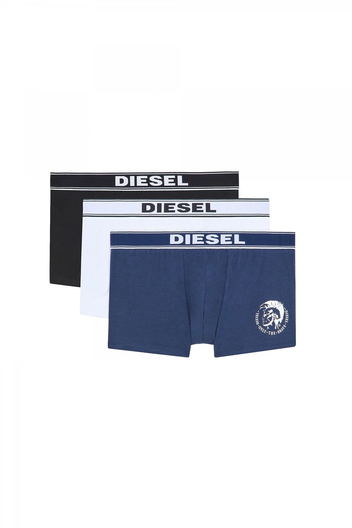 Multicolor 3 pack trunks with mohawk print