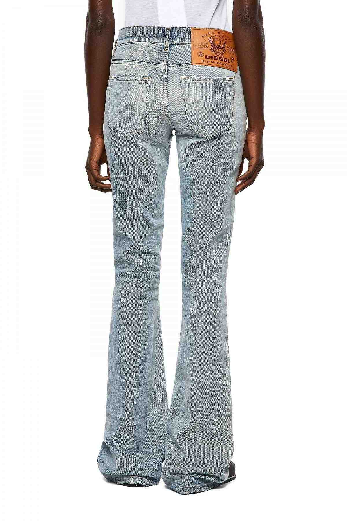 Blue Bootcut and Flare Jeans-1969 D-Ebbey
