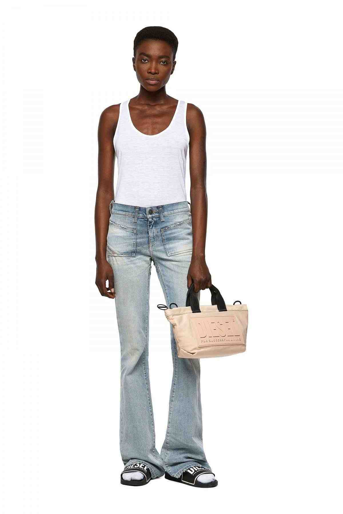 Blue Bootcut and Flare Jeans-1969 D-Ebbey