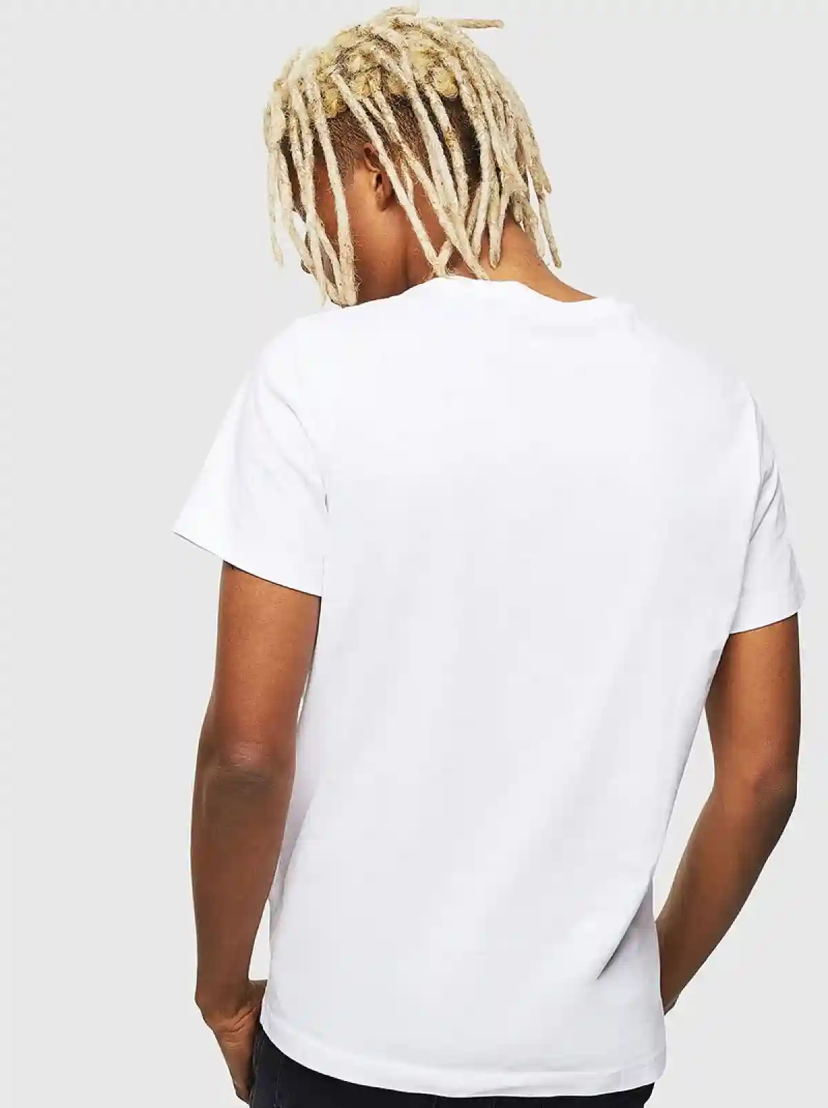 White Logo T-shirt in cotton