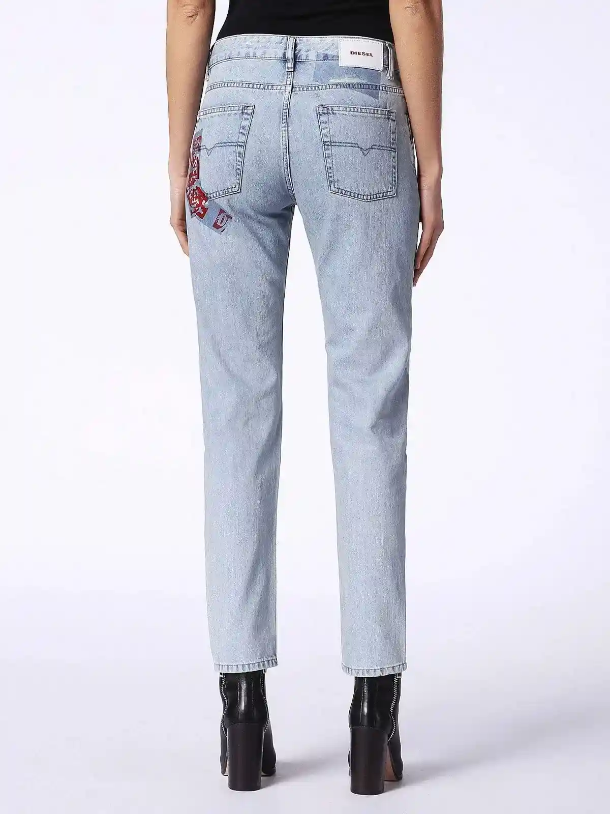 Blue Straight Fit Jeans- Neekhol
