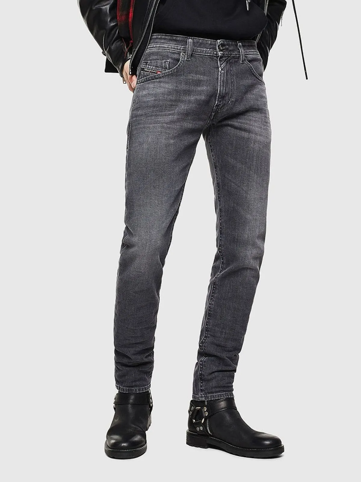 Black Slim Fit Jeans- Thommer