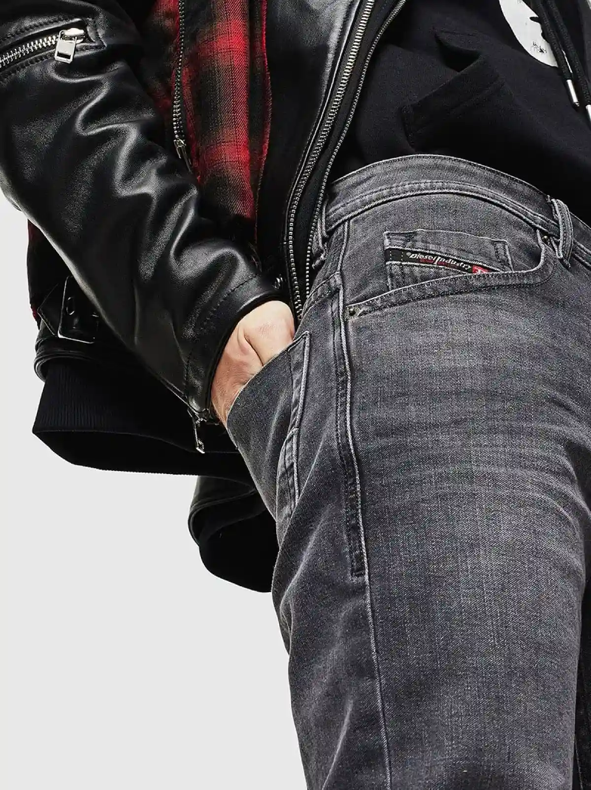 Black Slim Fit Jeans- Thommer