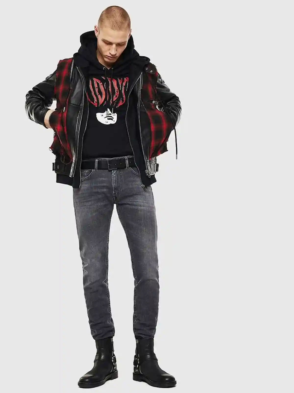 Black Slim Fit Jeans- Thommer