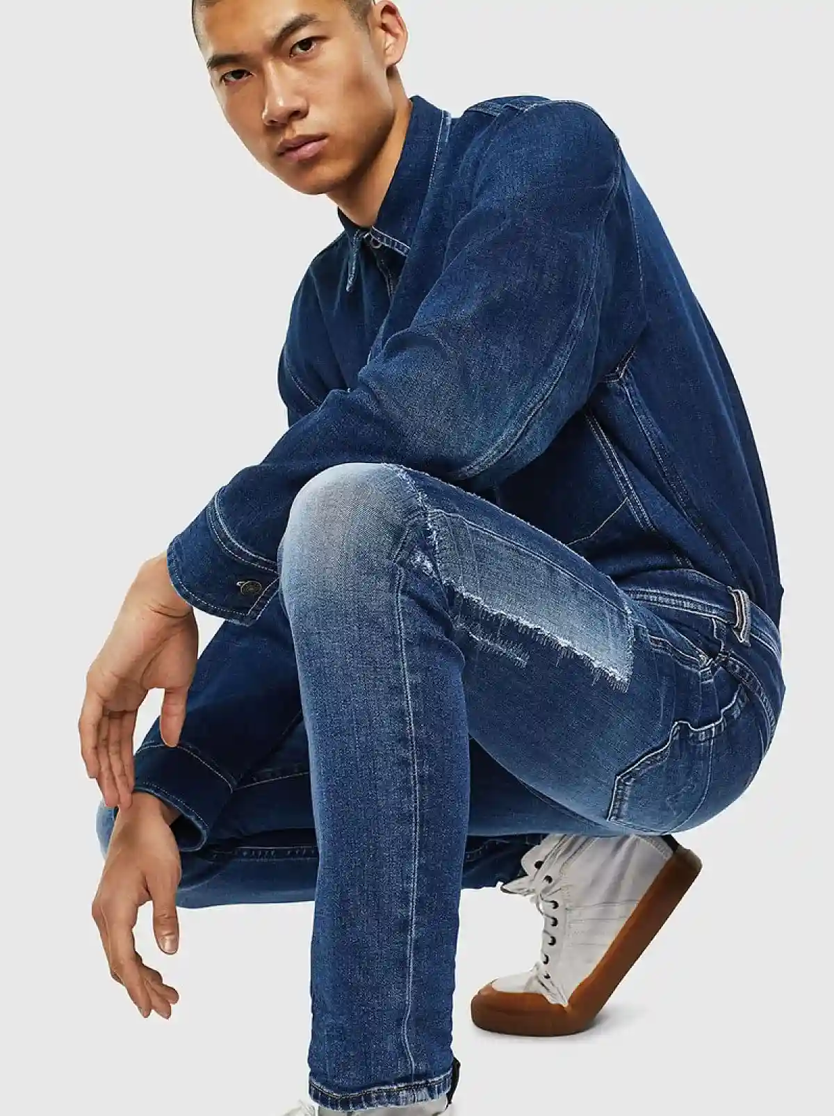 Blue Slim Fit Jeans- Thommer