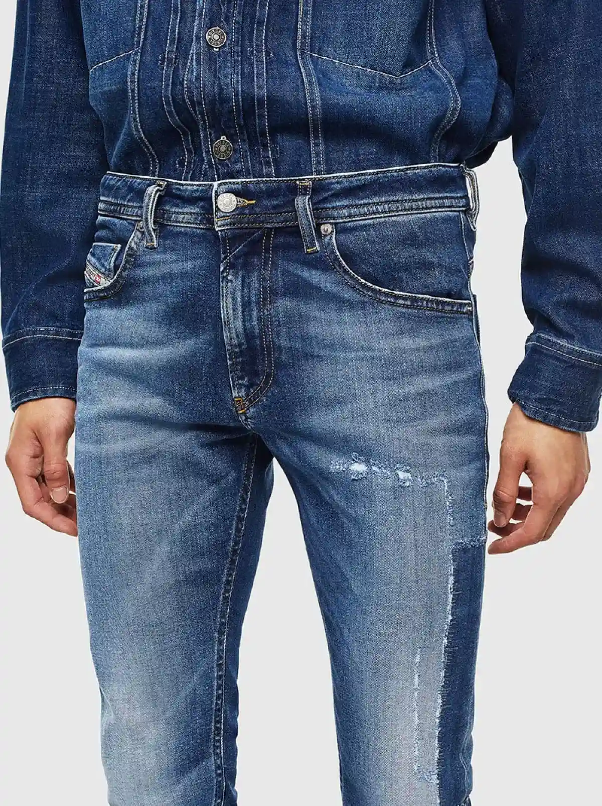 Blue Slim Fit Jeans- Thommer