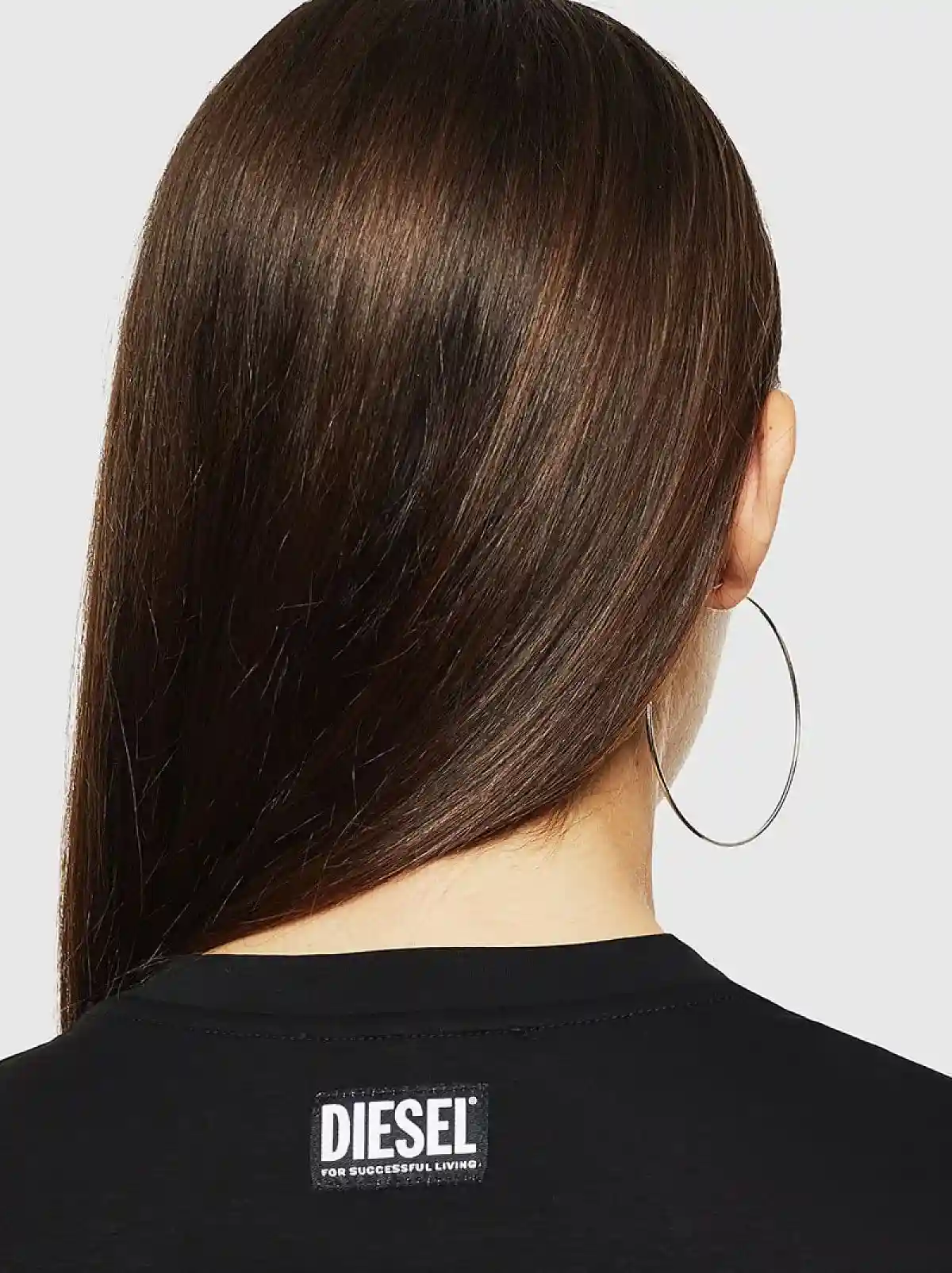 Black T-shirt with photo print