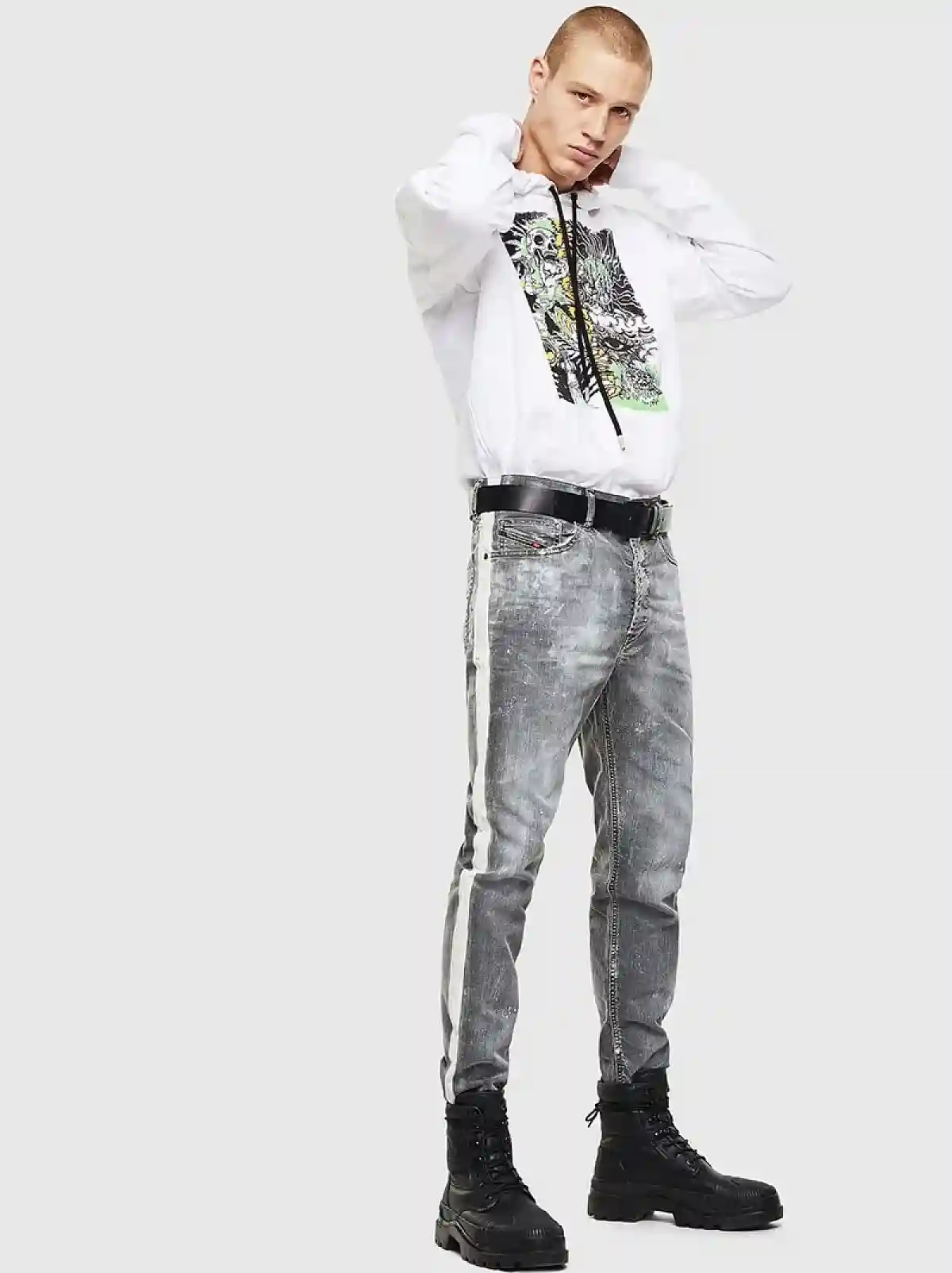 Grey Carrot Jeans-D-Eetar