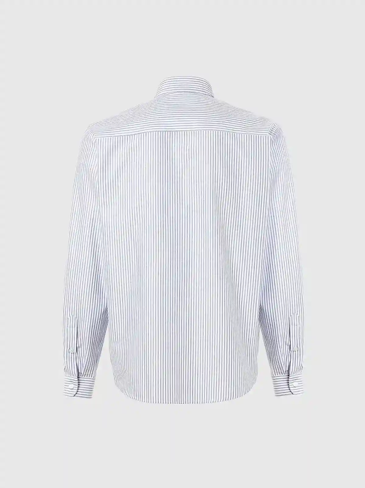 Multicolor Striped shirt with Mohawk patch