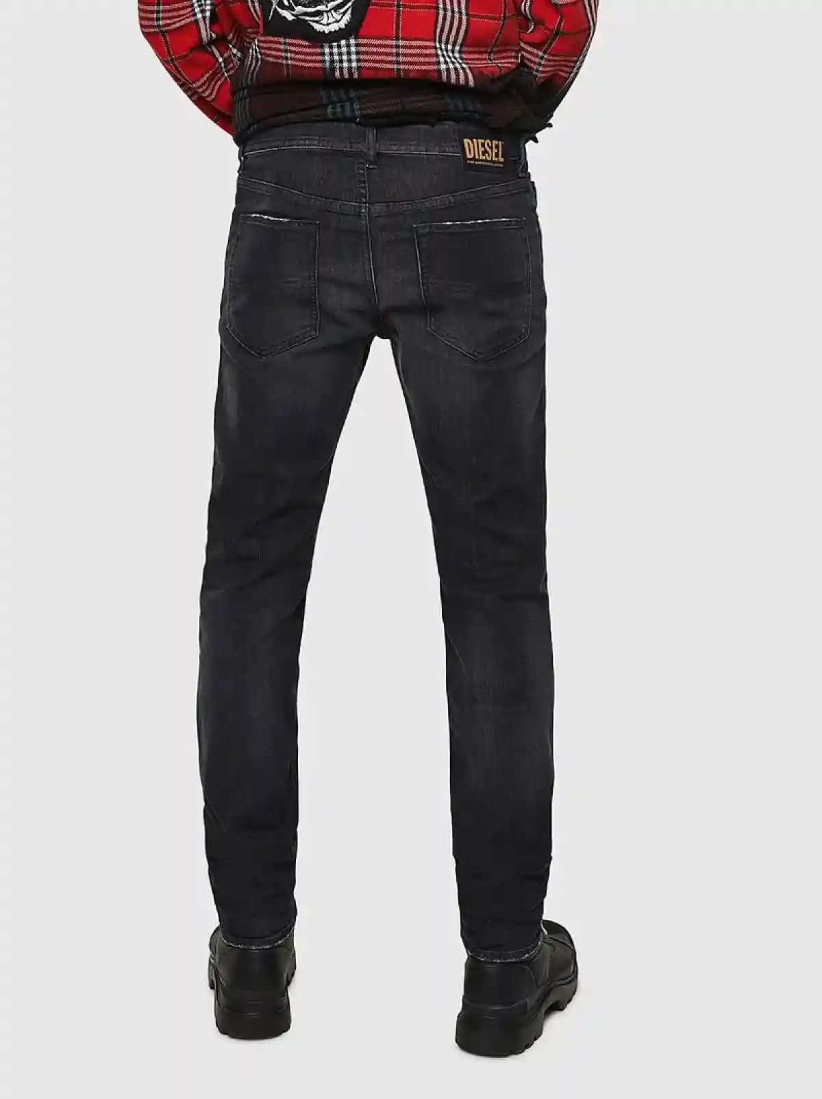 Black Tapered fit Jeans- Buster