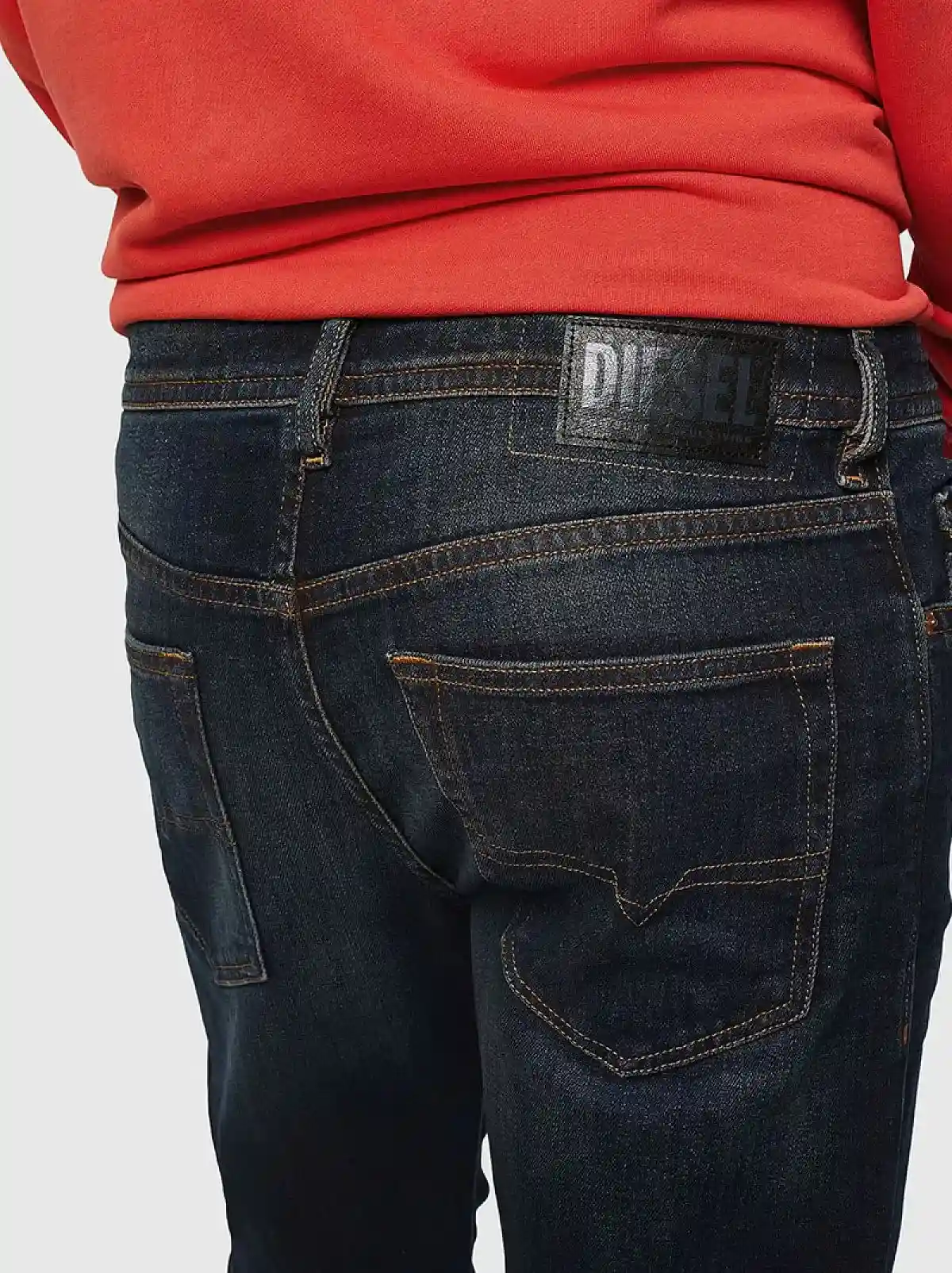 Blue Tapered fit Jeans-Buster