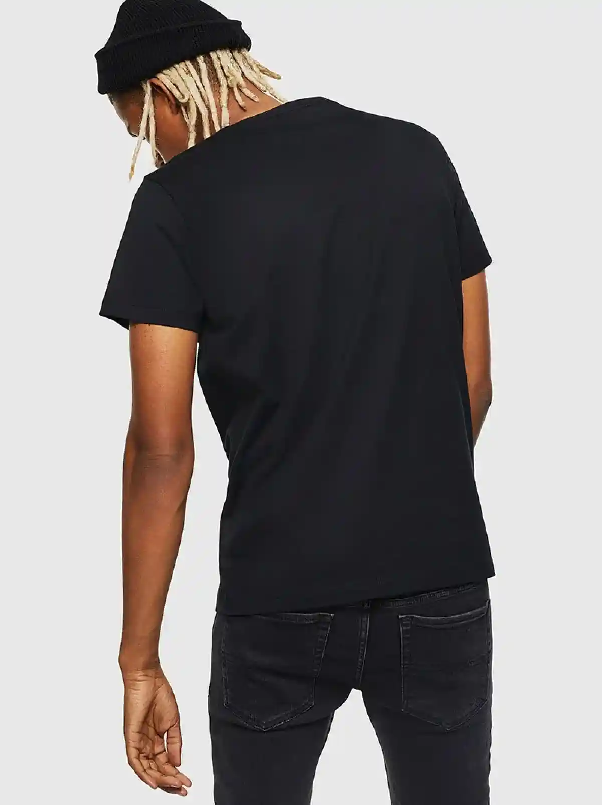 Black T-shirt with Diesel Industry print