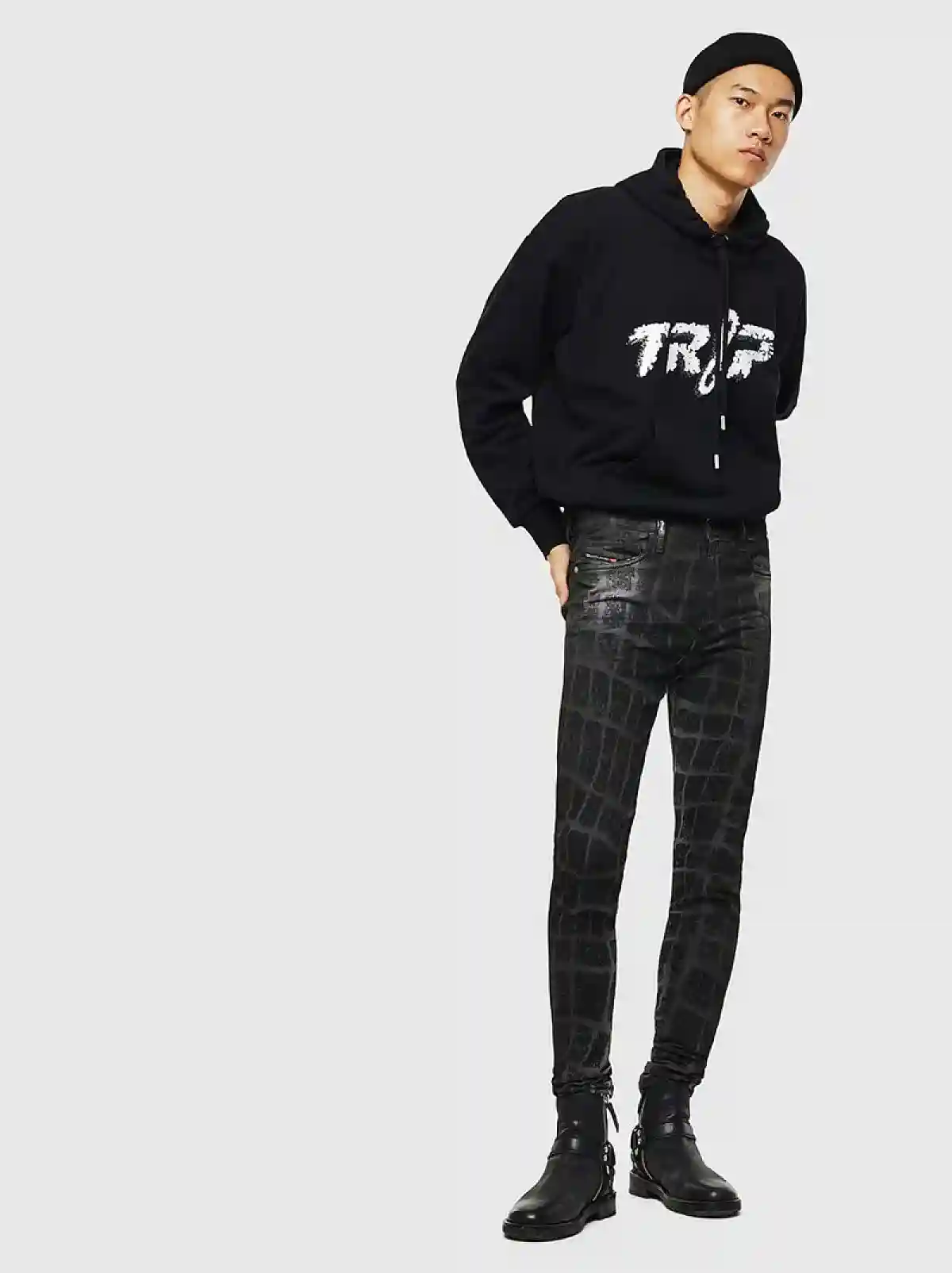 Black Skinny-D-Reeft JoggJeans