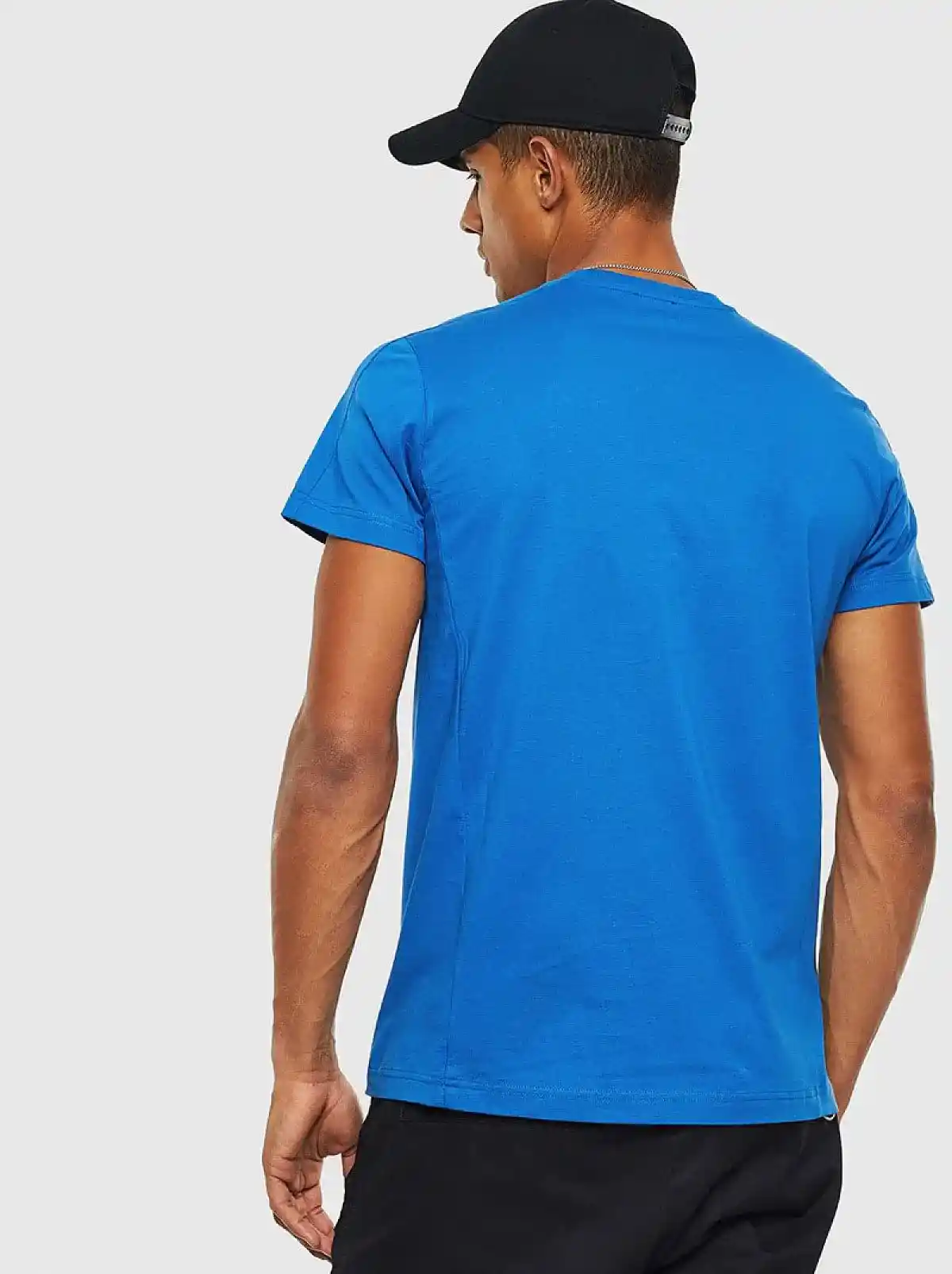 Blue T-shirt with Diesel Industry print