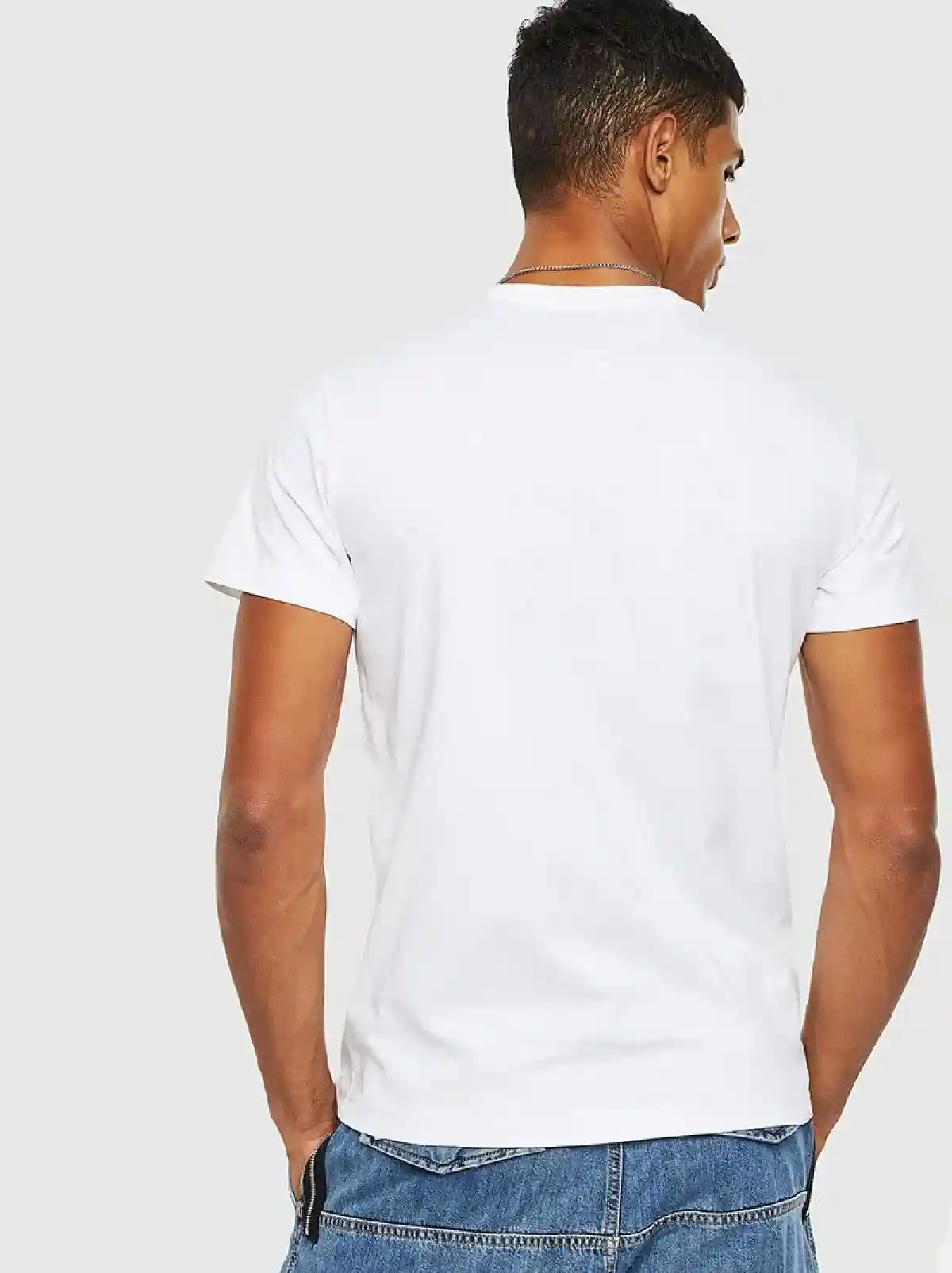 White T-shirt with Diesel Industry logo