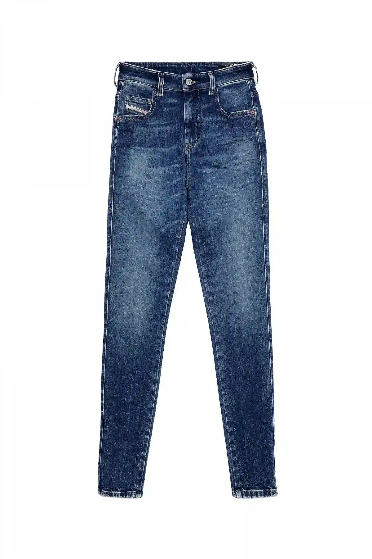 Blue Super skinny Jeans-1984 SLANDY-HIGH