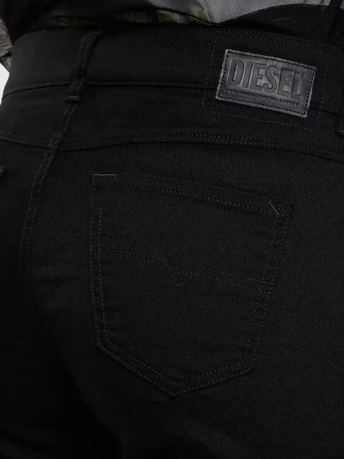 Black Straight Jeans-Sandy