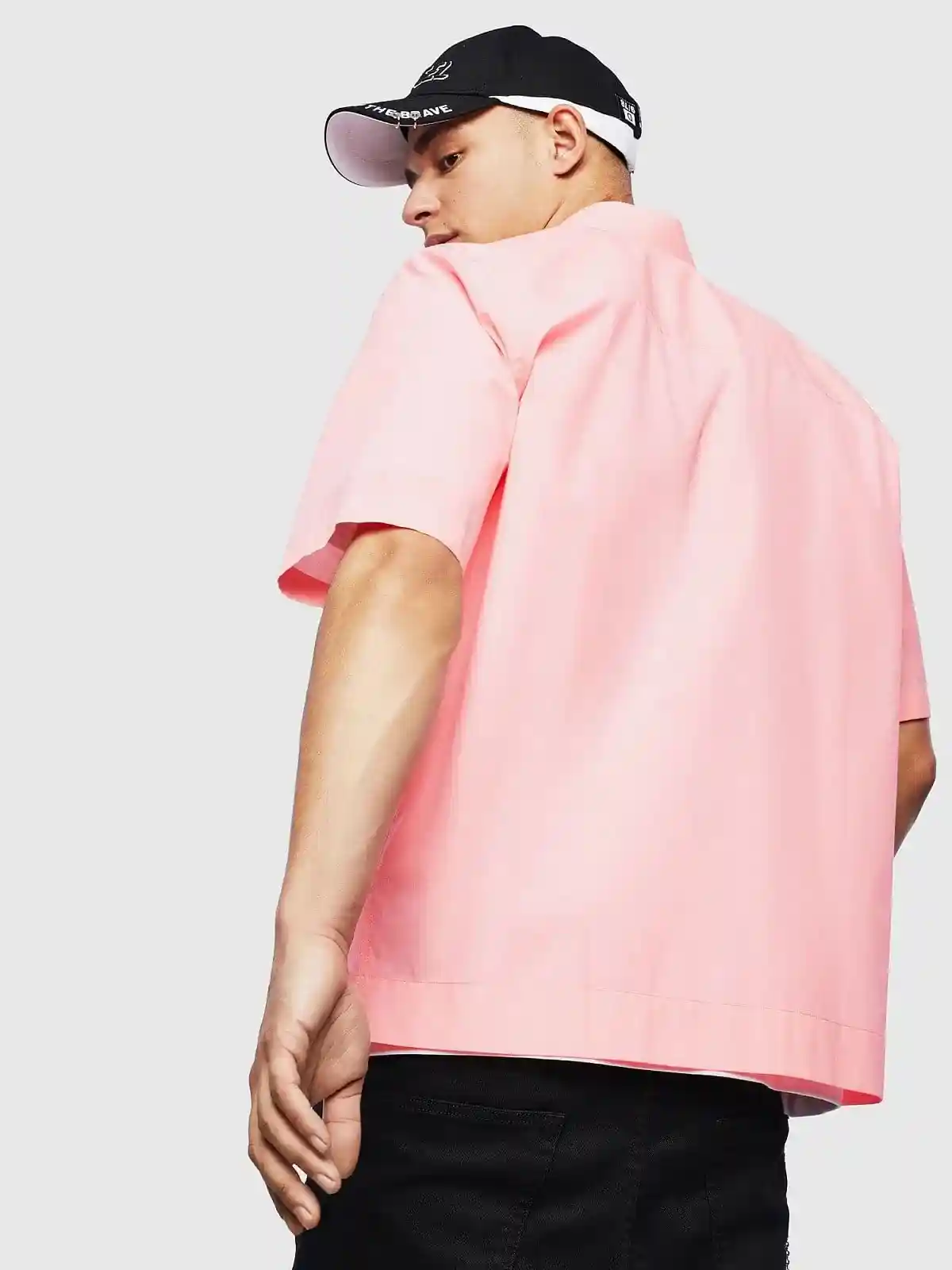 Blue Fluo short-sleeve shirt