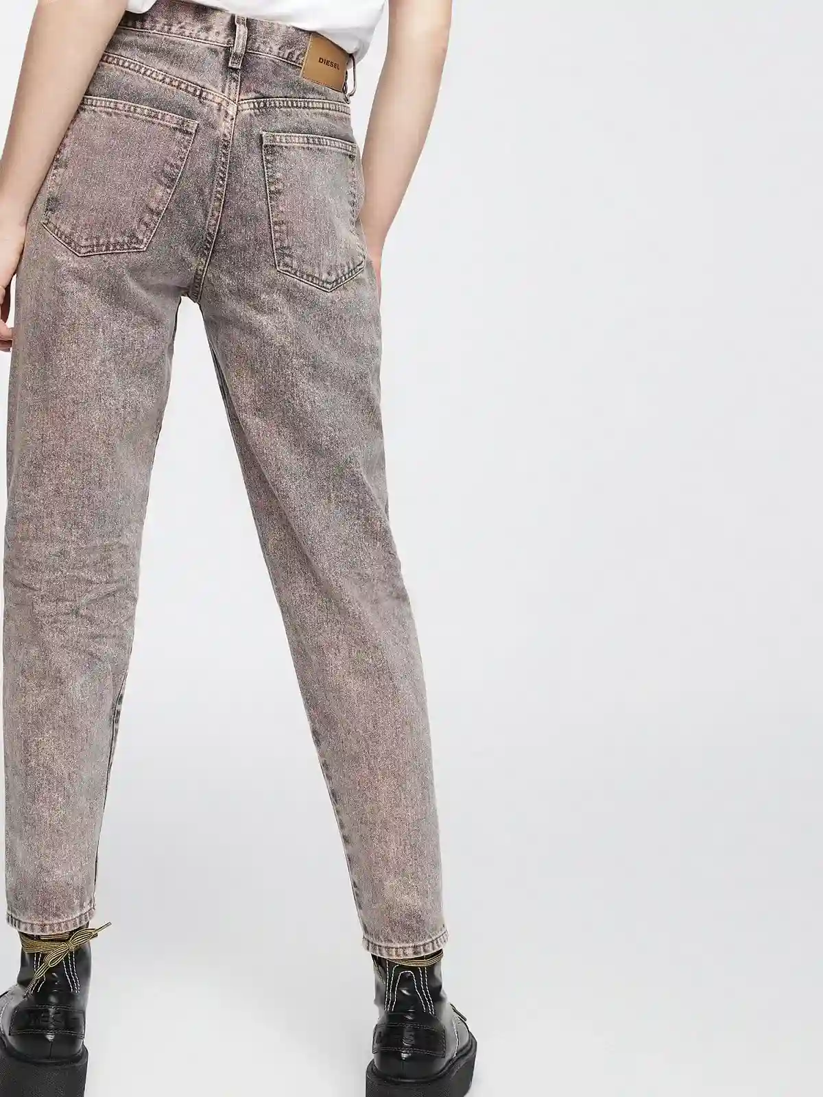 Blue Straight Fit Jeans-Alys