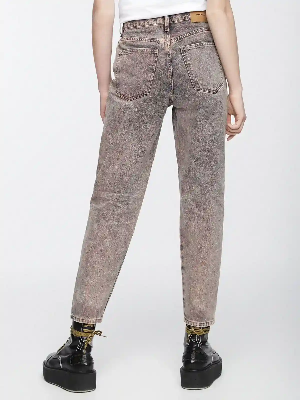 Blue Straight Fit Jeans-Alys