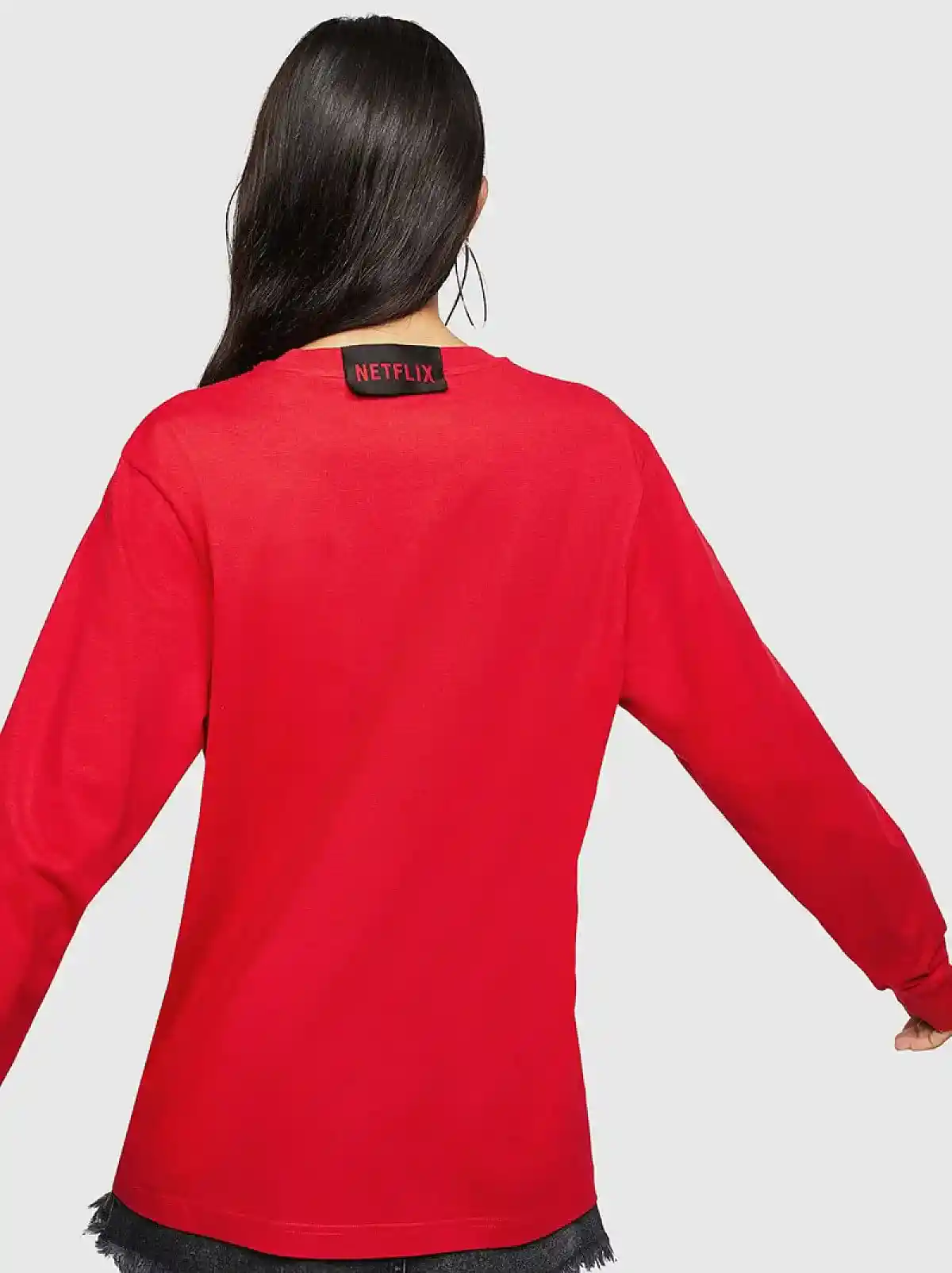 Red Palermo long-sleeve T-Shirt Diesel x La Casa de Papel