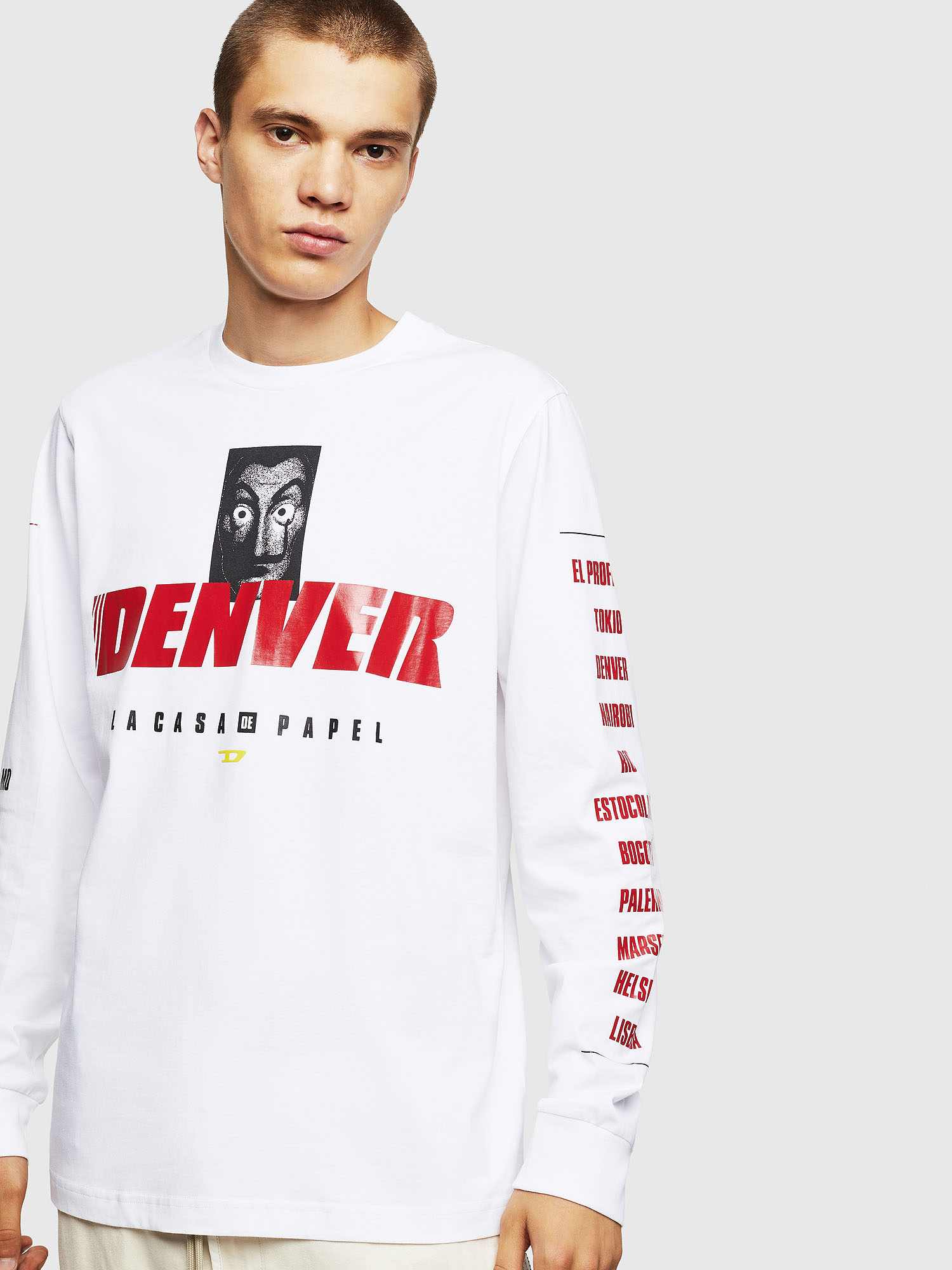 Diesel LCP-T-JUST-LS-DENVER PULLOVER T-shirt