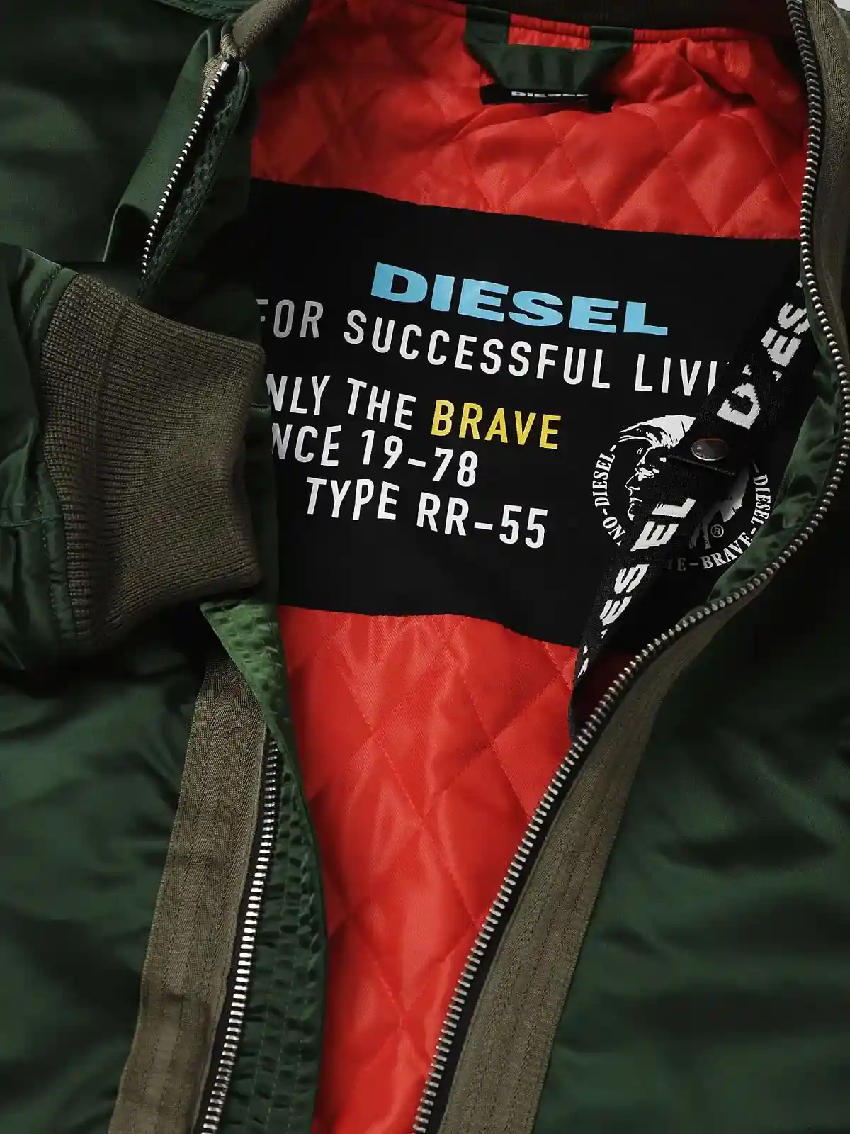Multicolor Shiny nylon bomber jacket with patches