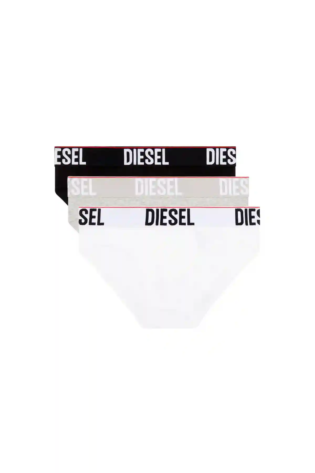 Multi Three-pack briefs with tonal waist