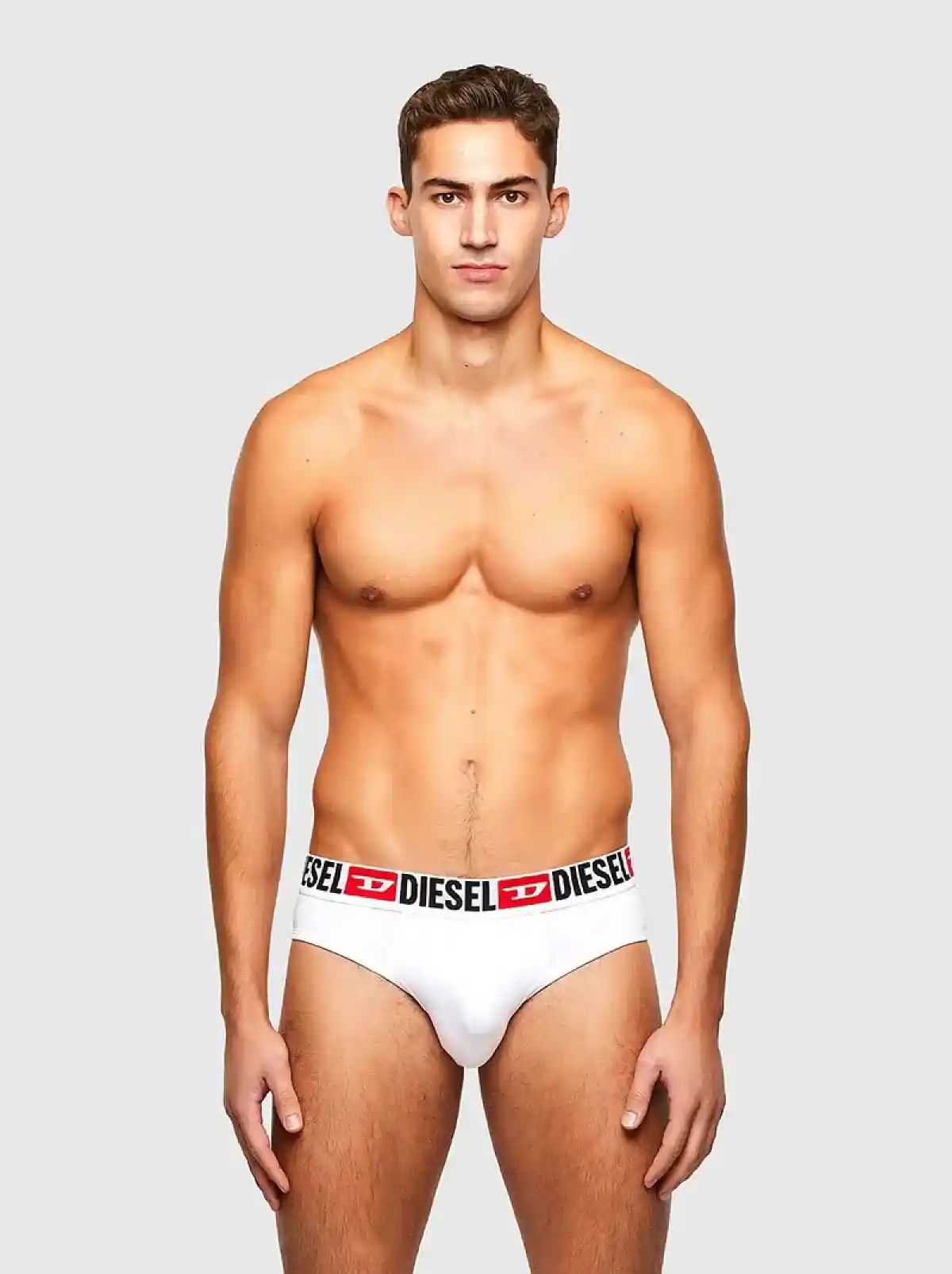 Multicolor Three-pack of solid-colour briefs