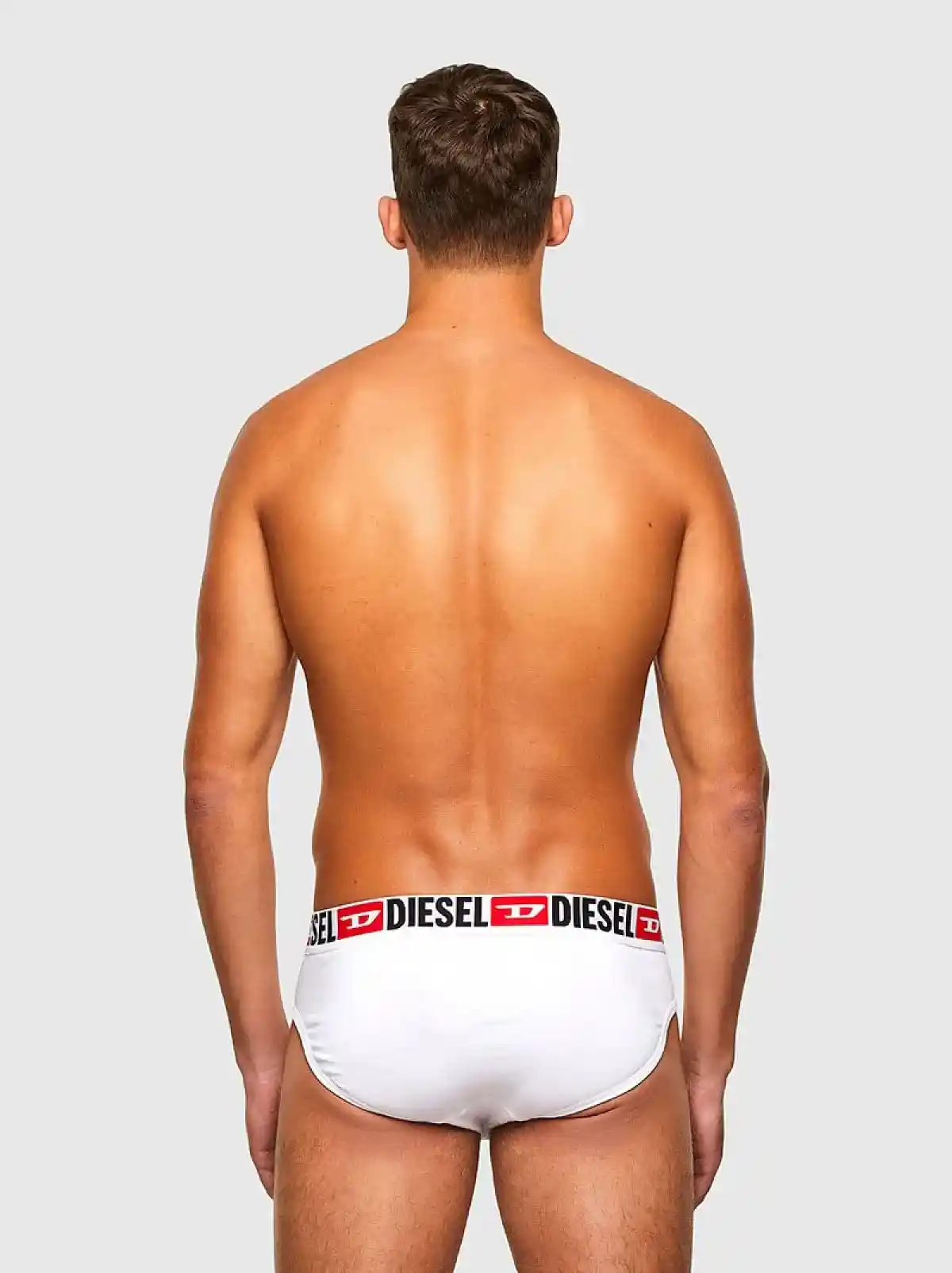 Multicolor Three-pack of solid-colour briefs